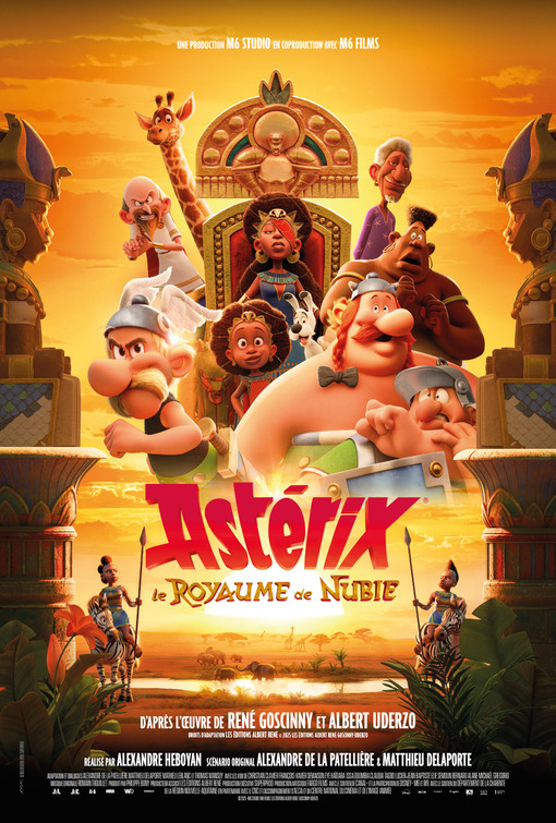 Astérix et le Royaume de Nubie Movie Poster