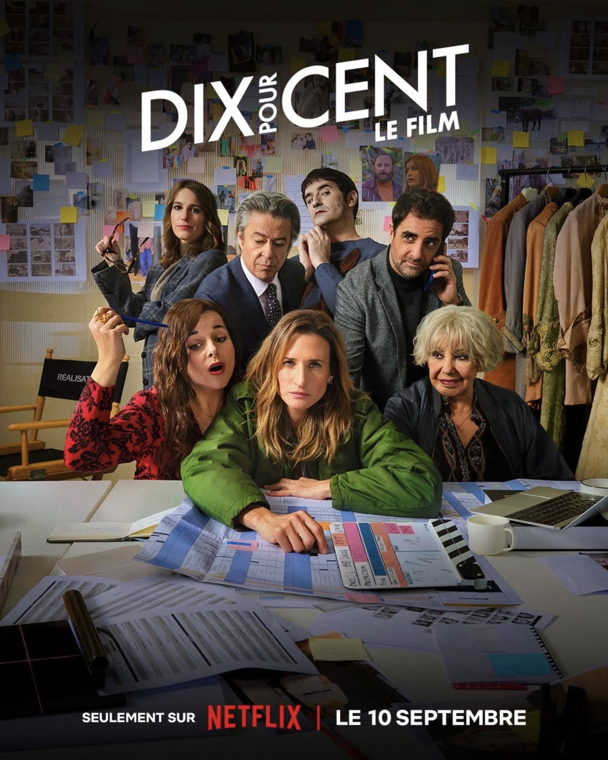 Extra Large Movie Poster Image for Dix Pour Cent (#1 of 2)