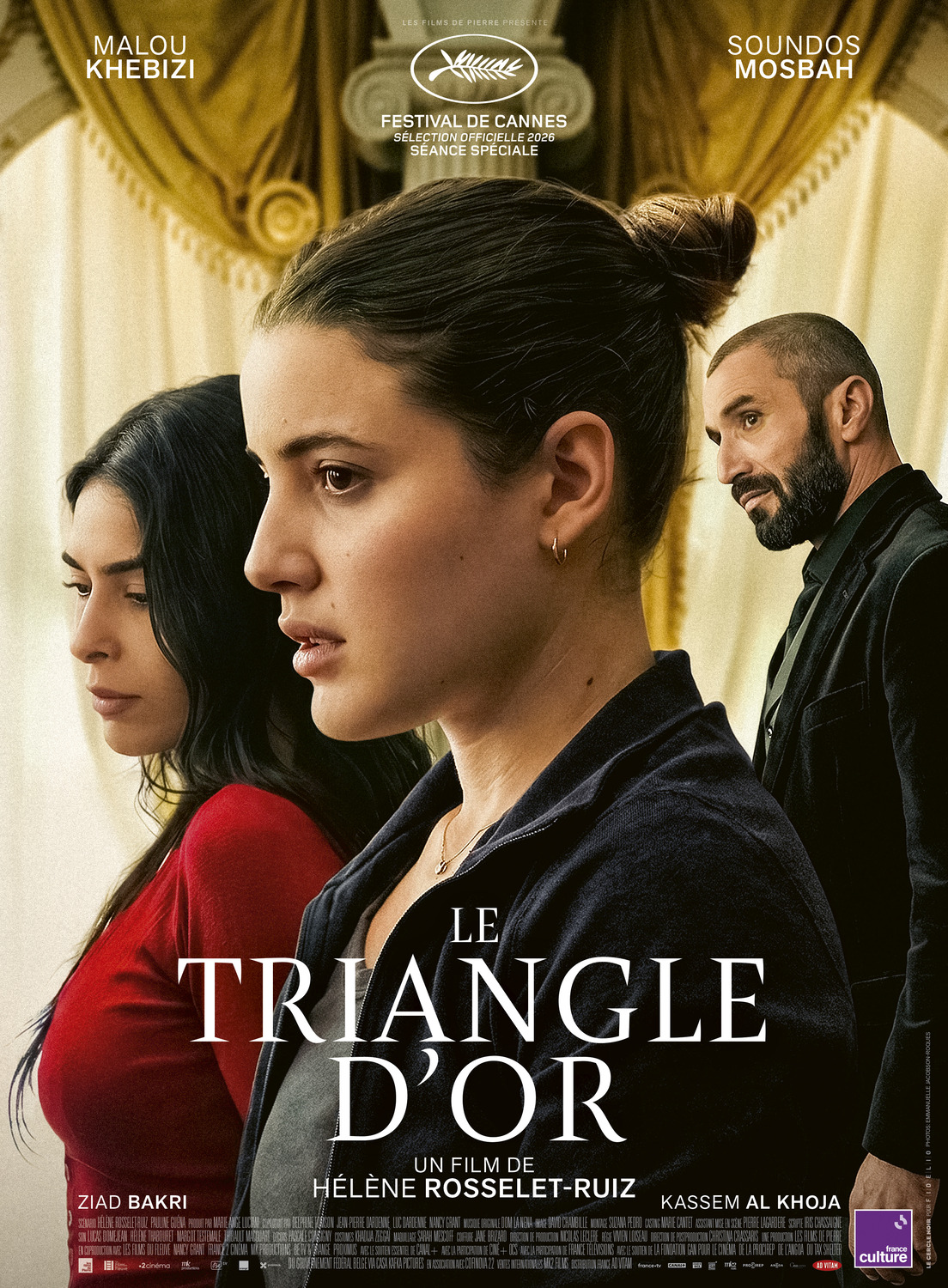 Extra Large Movie Poster Image for Le triangle d'or 