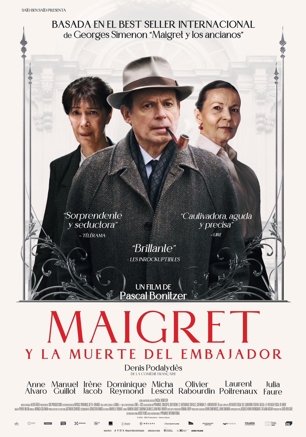 Extra Large Movie Poster Image for Maigret et le mort amoureux (#2 of 2)