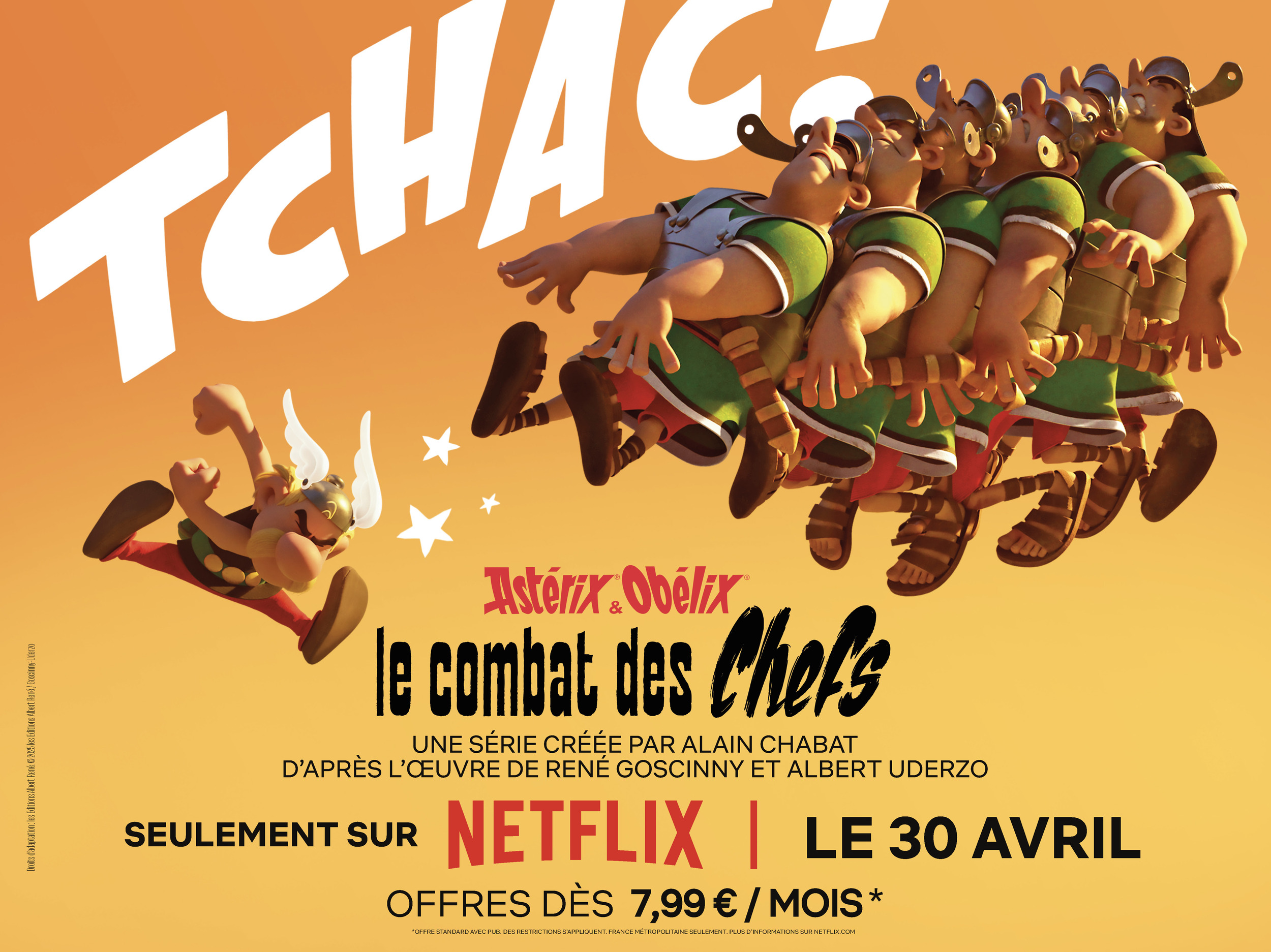 Mega Sized TV Poster Image for Astérix & Obélix : Le Combat des Chefs (#13 of 15)