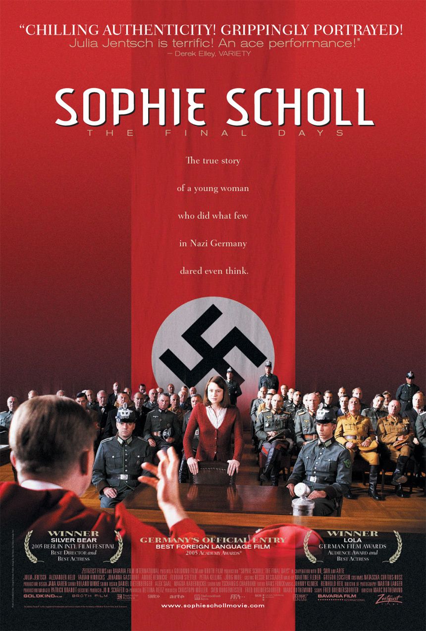 Extra Large Movie Poster Image for Sophie Scholl (#1 of 4)