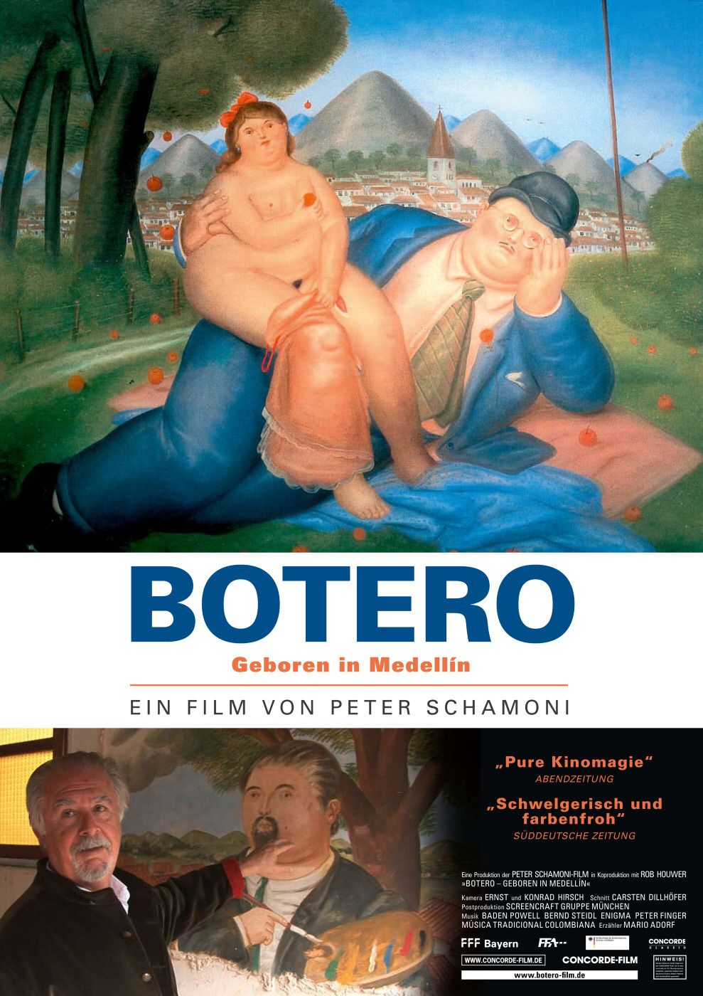 Extra Large Movie Poster Image for Botero Born in Medellin 