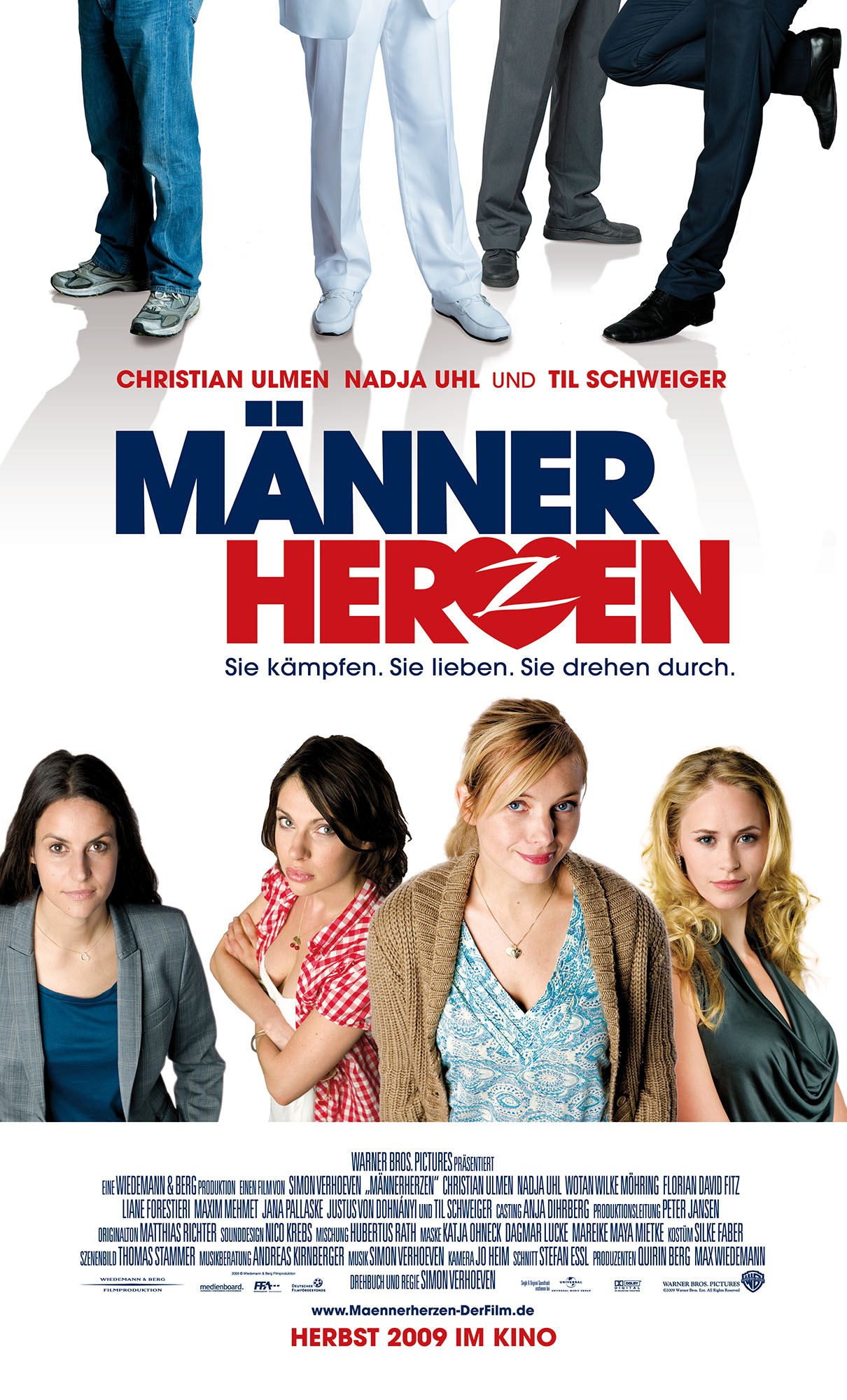 Mega Sized Movie Poster Image for Männerherzen (#3 of 3)