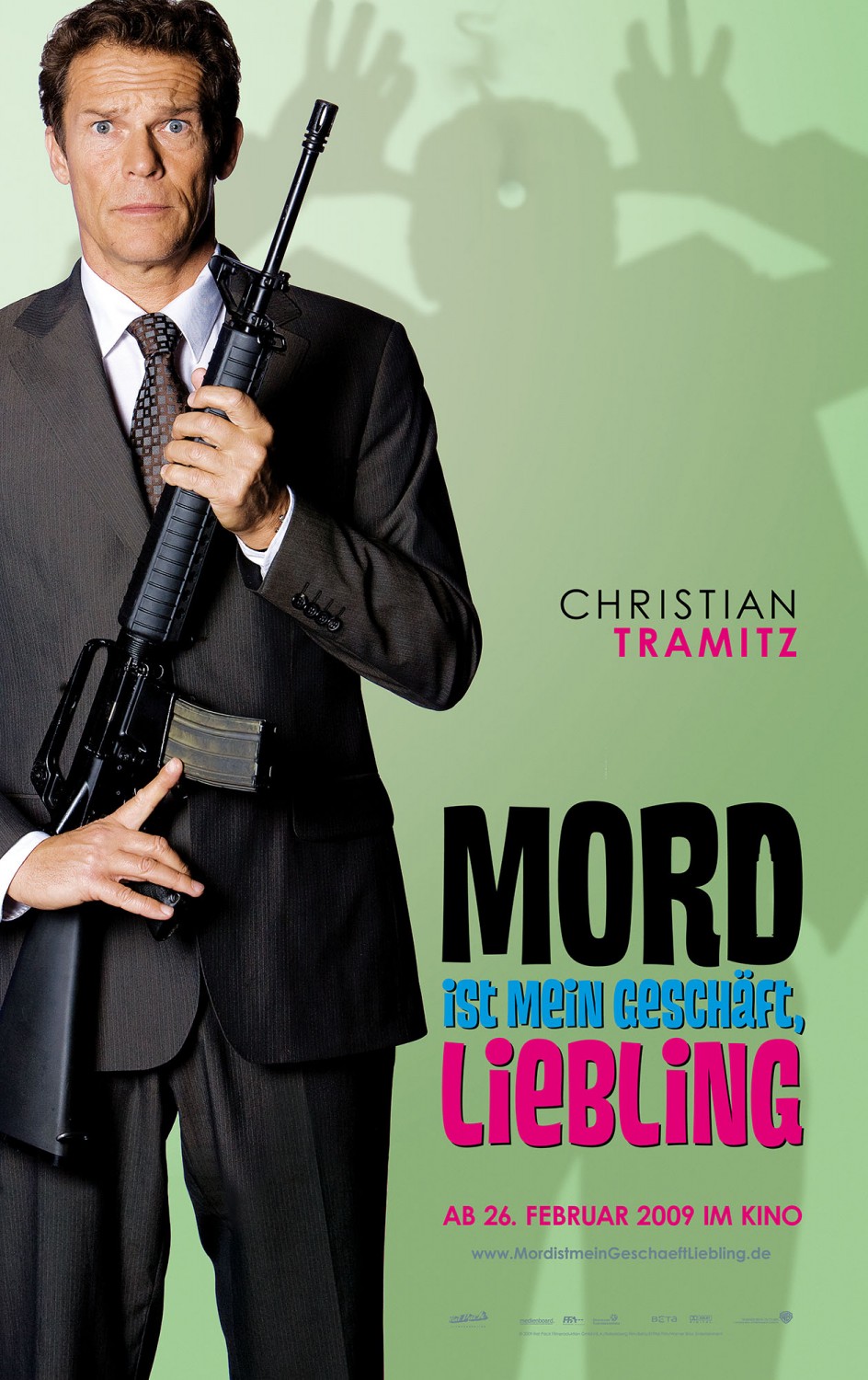 Extra Large Movie Poster Image for Mord ist mein Geschäft, Liebling (#3 of 5)