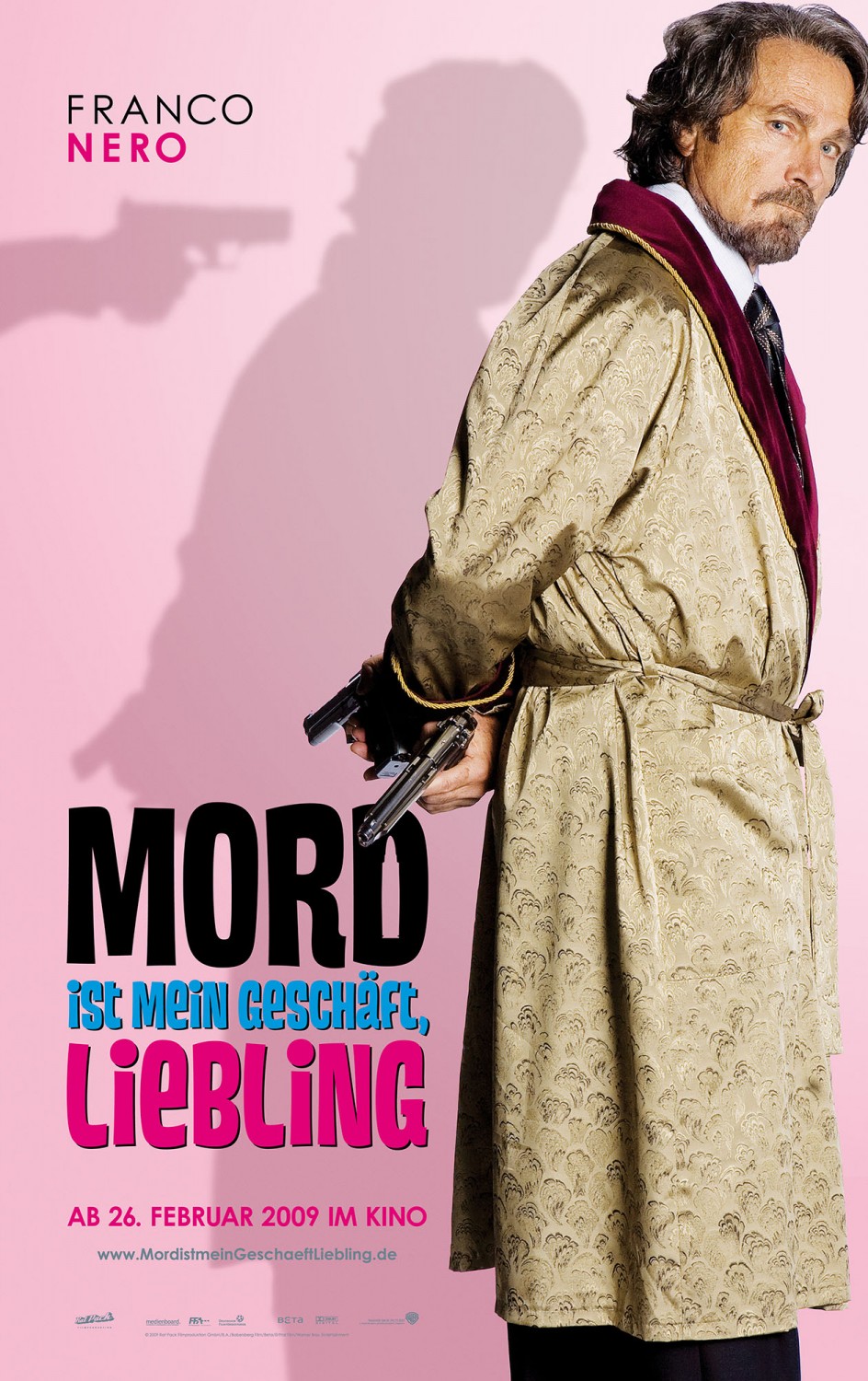 Extra Large Movie Poster Image for Mord ist mein Geschäft, Liebling (#1 of 5)
