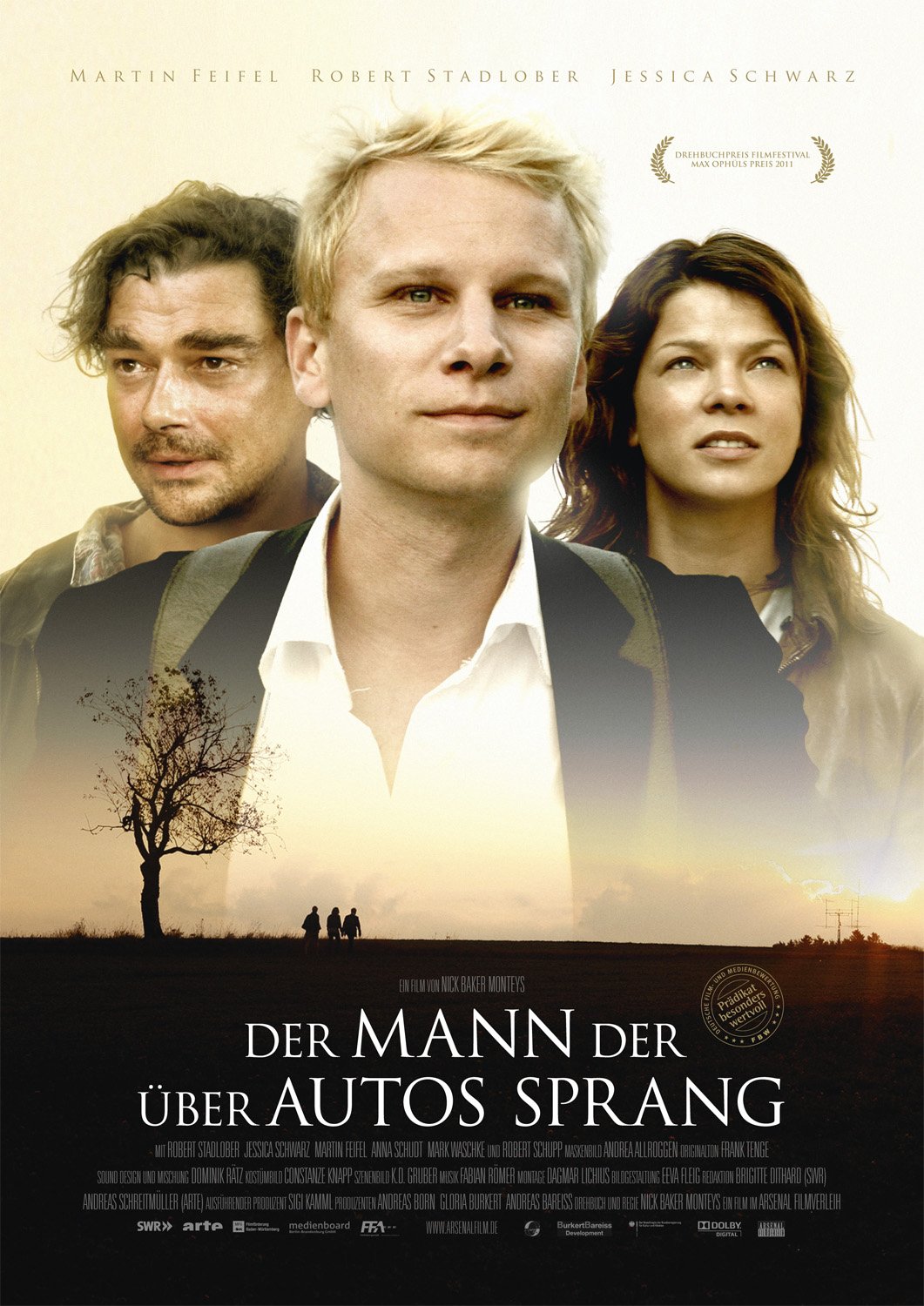 Extra Large Movie Poster Image for Der Mann der über Autos sprang (#2 of 2)
