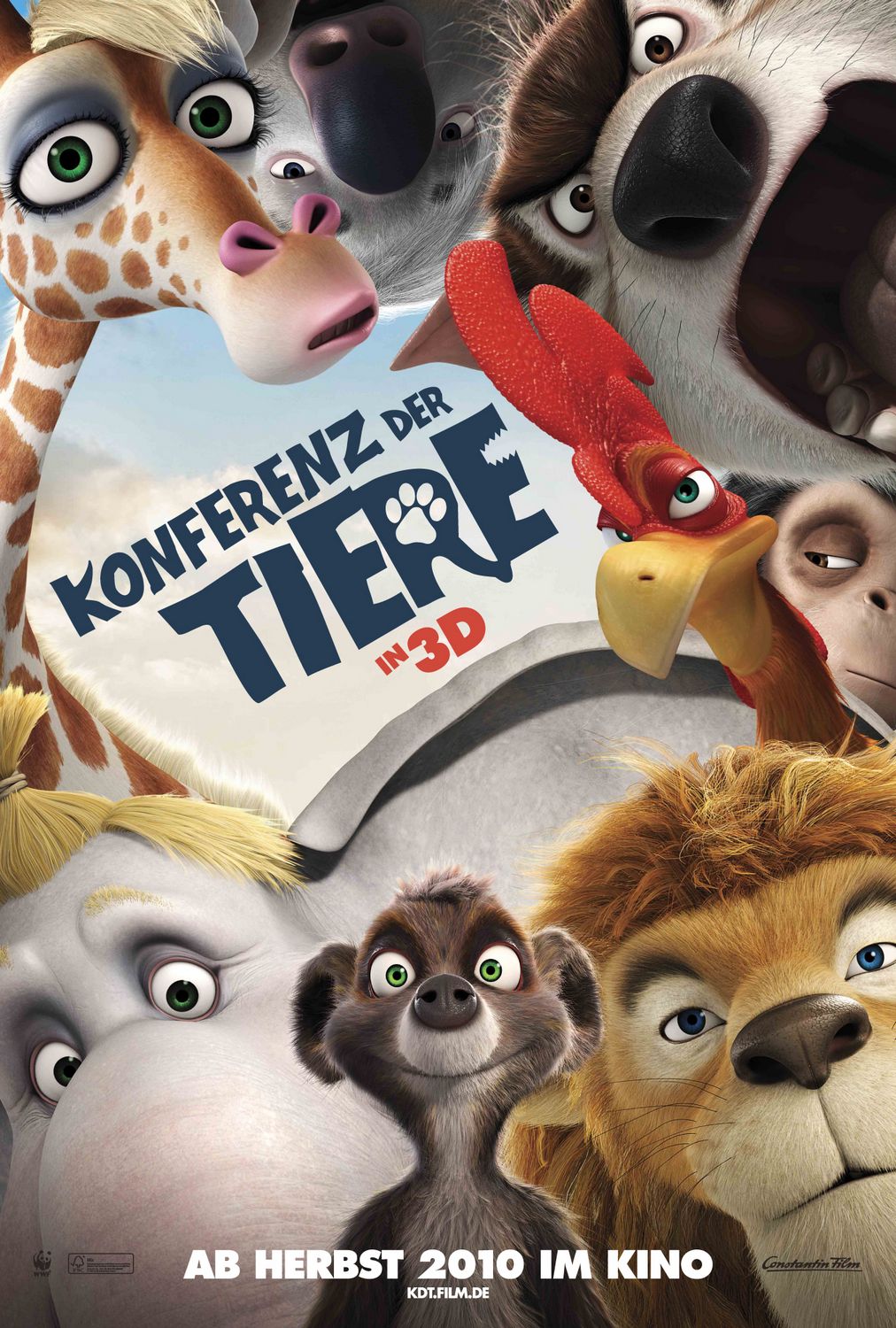 Extra Large Movie Poster Image for Die Konferenz der Tiere (#1 of 8)
