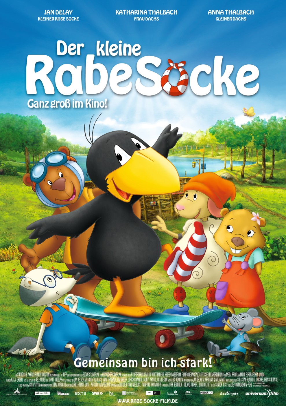 Extra Large Movie Poster Image for Der kleine Rabe Socke 