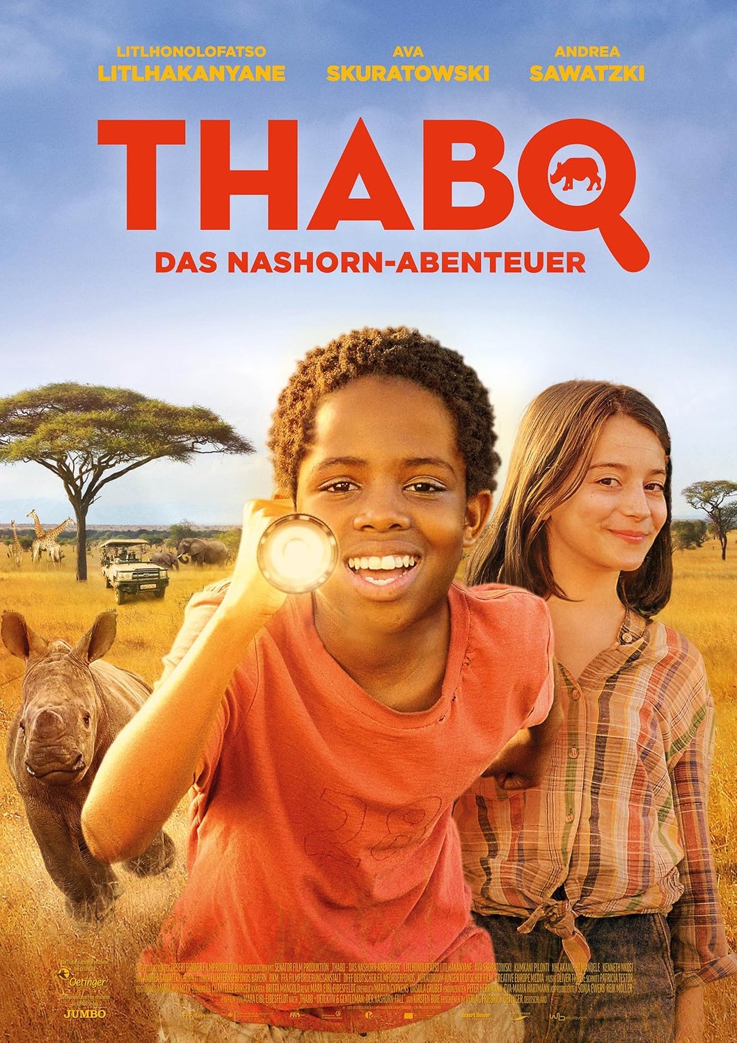 Extra Large Movie Poster Image for Thabo and the Rhino Case (#2 of 3)