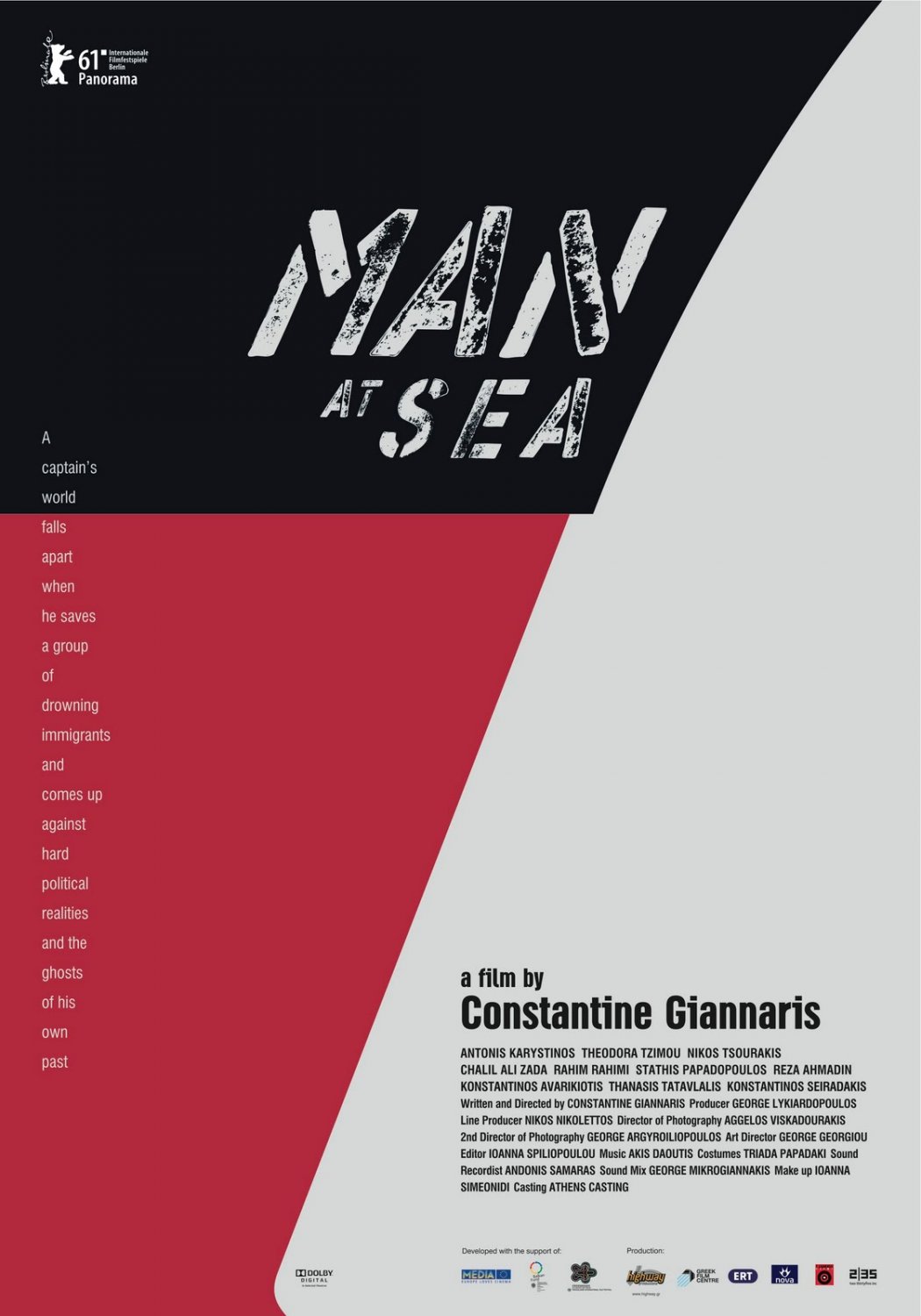 Extra Large Movie Poster Image for Man at Sea 