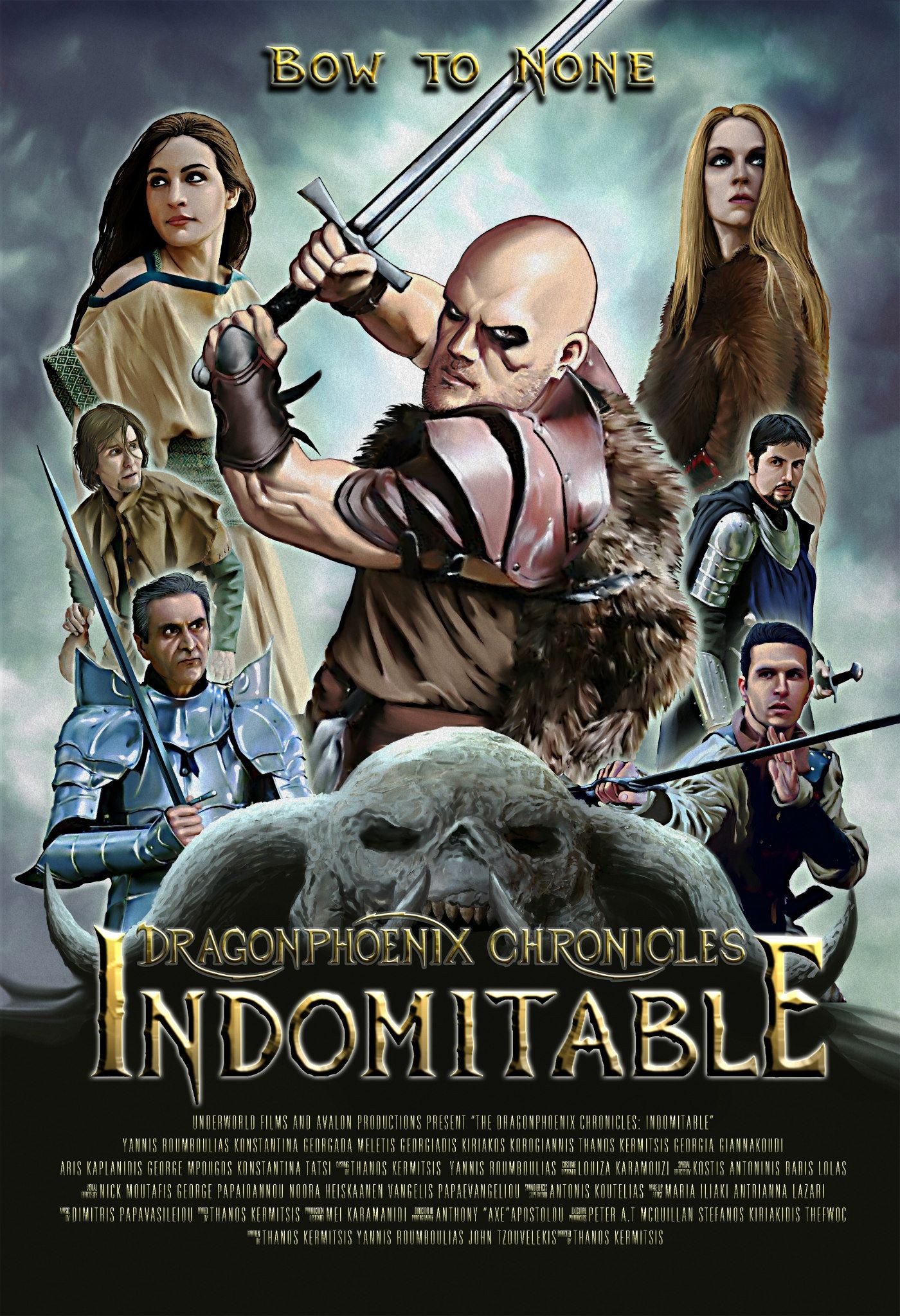 Mega Sized Movie Poster Image for The Dragonphoenix Chronicles: Indomitable (#1 of 2)
