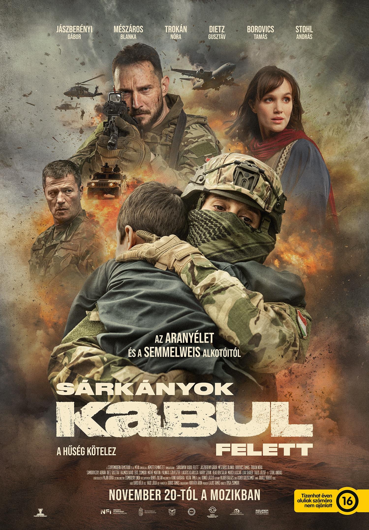 Mega Sized Movie Poster Image for Sárkányok Kabul felett (#1 of 2)