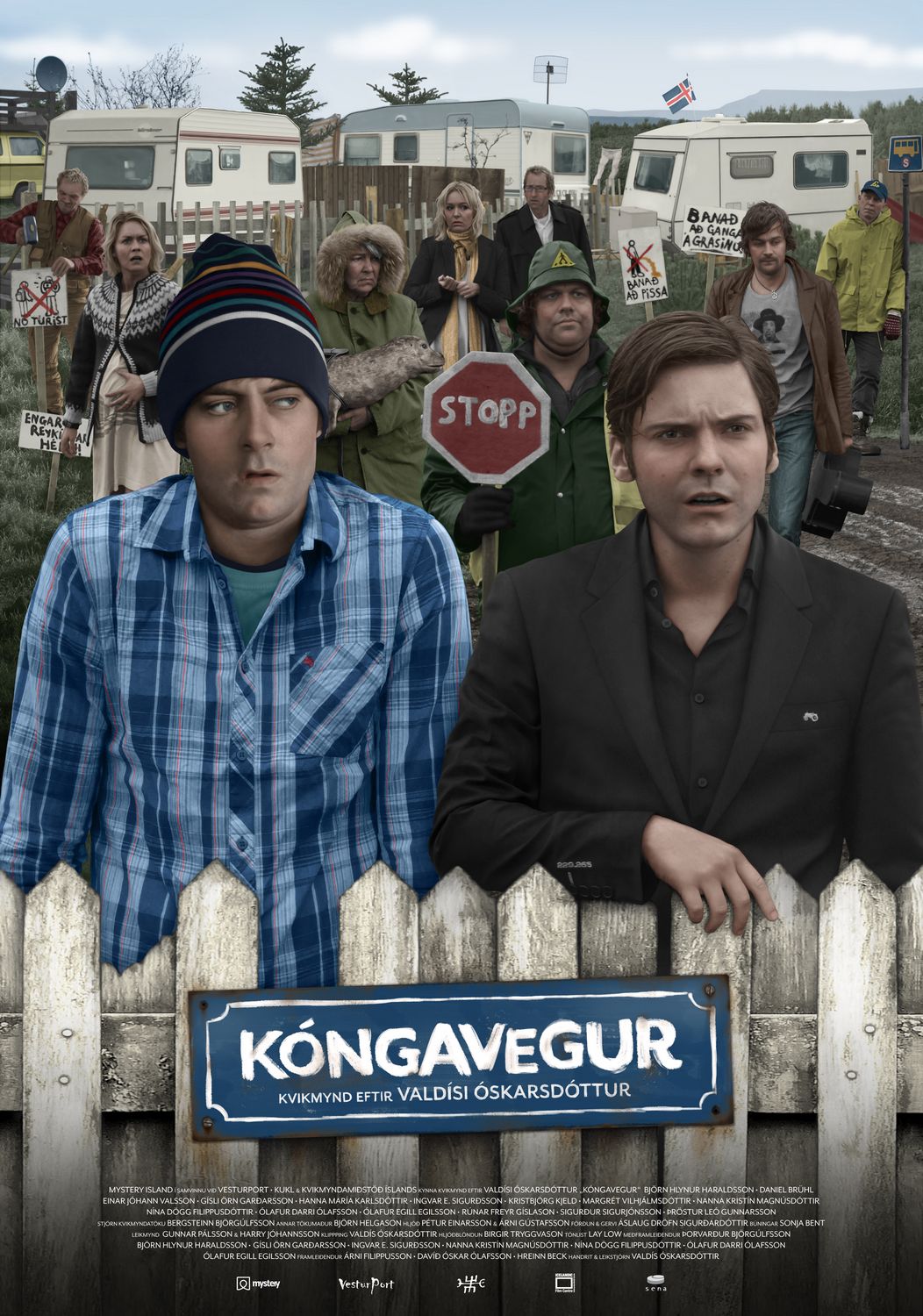 Extra Large Movie Poster Image for Kóngavegur (#2 of 2)
