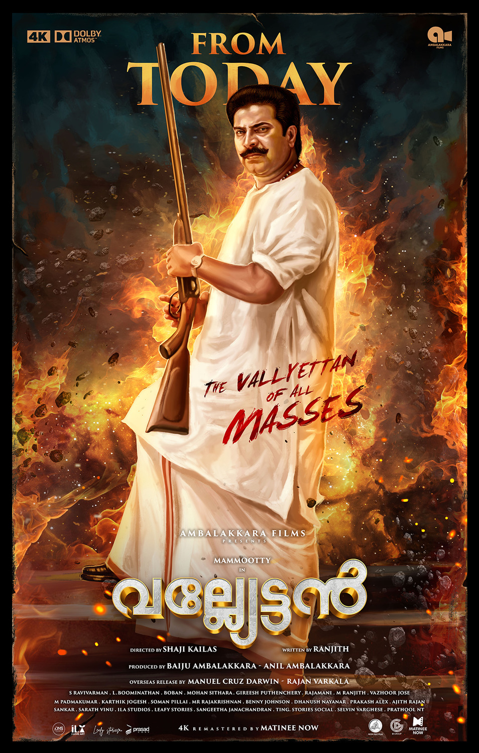 Extra Large Movie Poster Image for Valliettan 