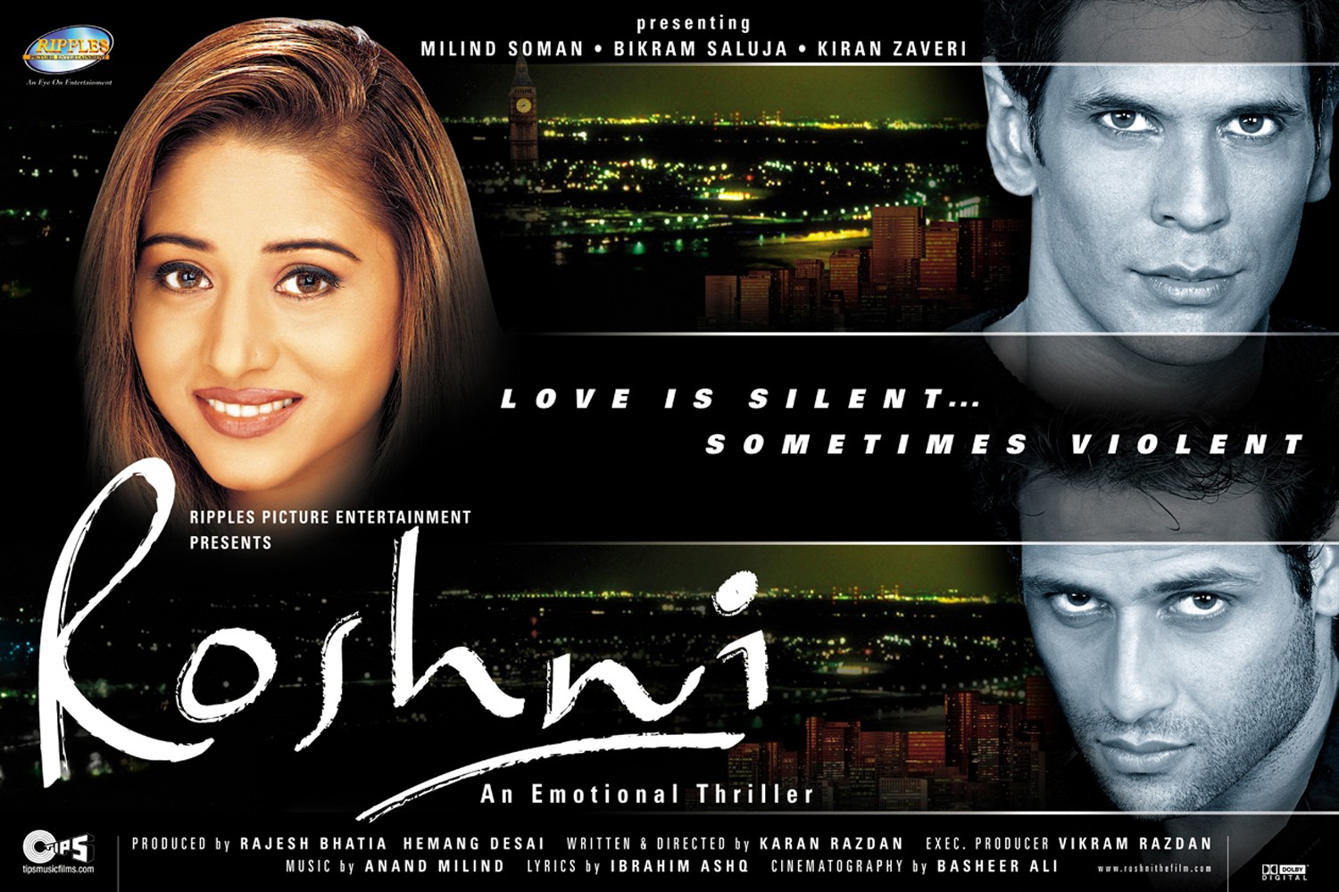 Extra Large Movie Poster Image for Roshni 