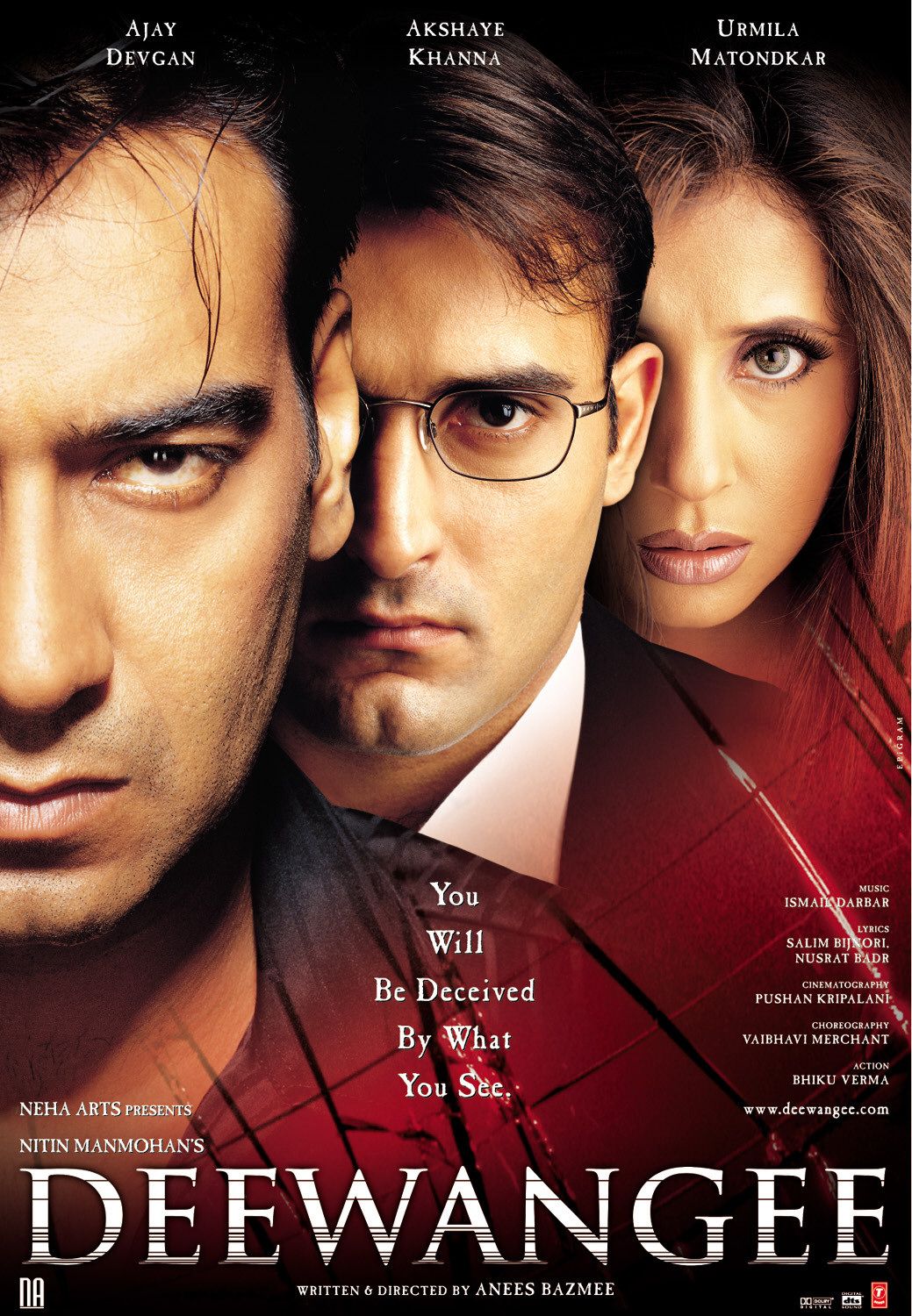 Extra Large Movie Poster Image for Deewangee (#3 of 7)