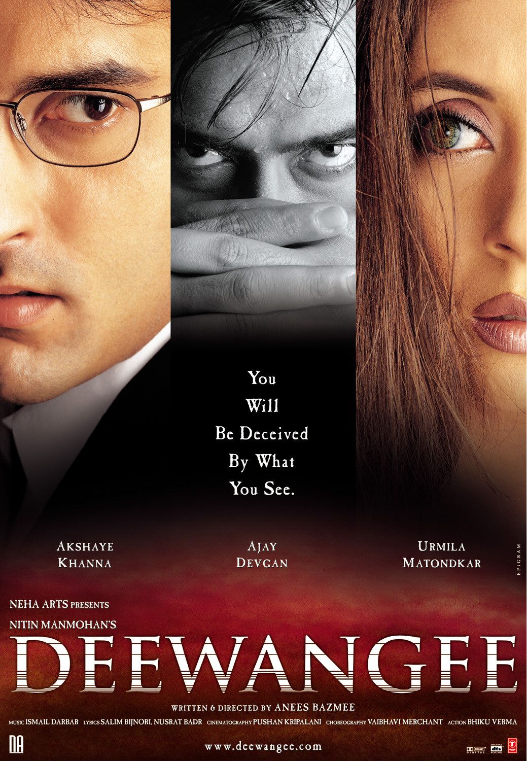 Extra Large Movie Poster Image for Deewangee (#4 of 7)