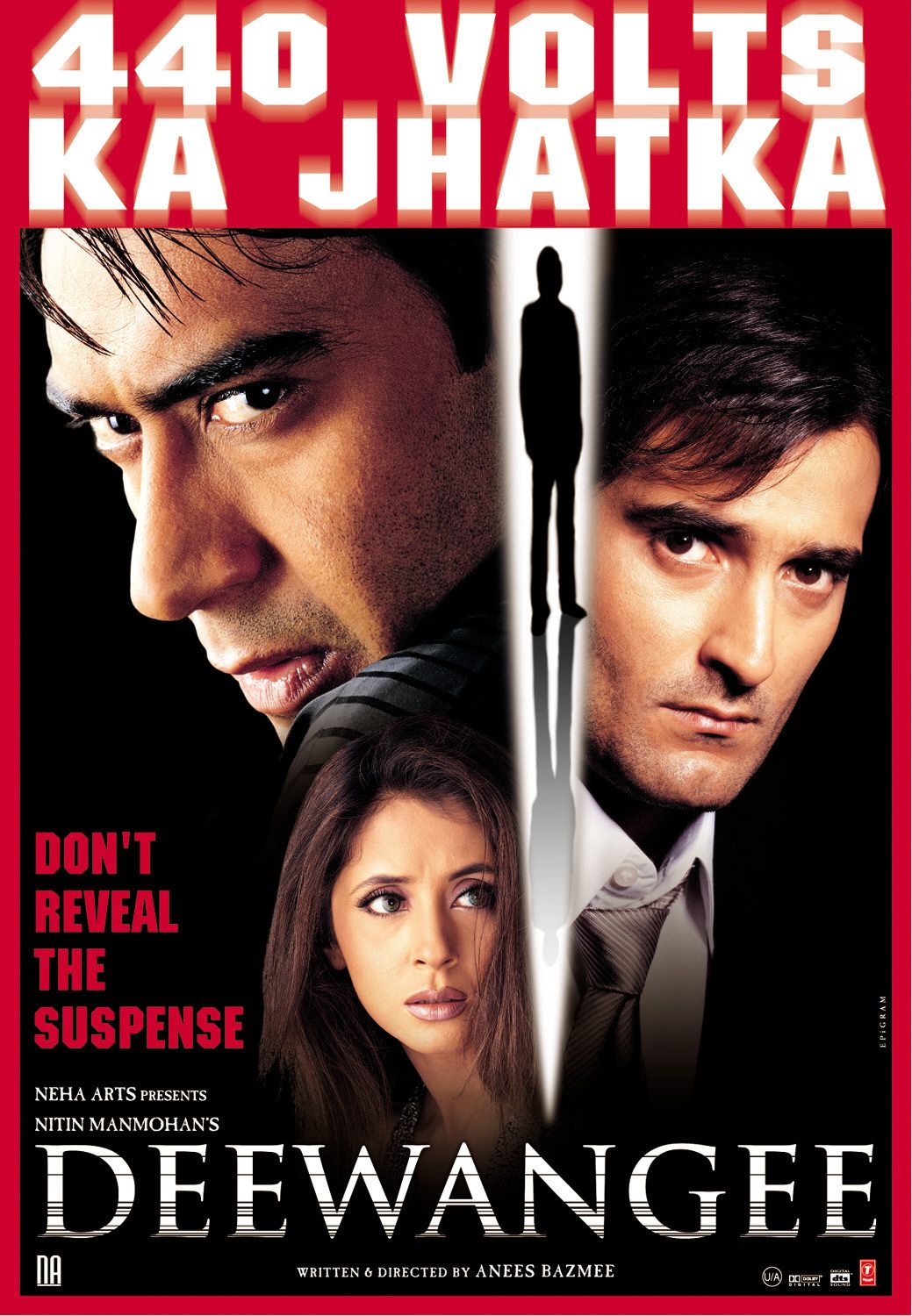 Extra Large Movie Poster Image for Deewangee (#5 of 7)