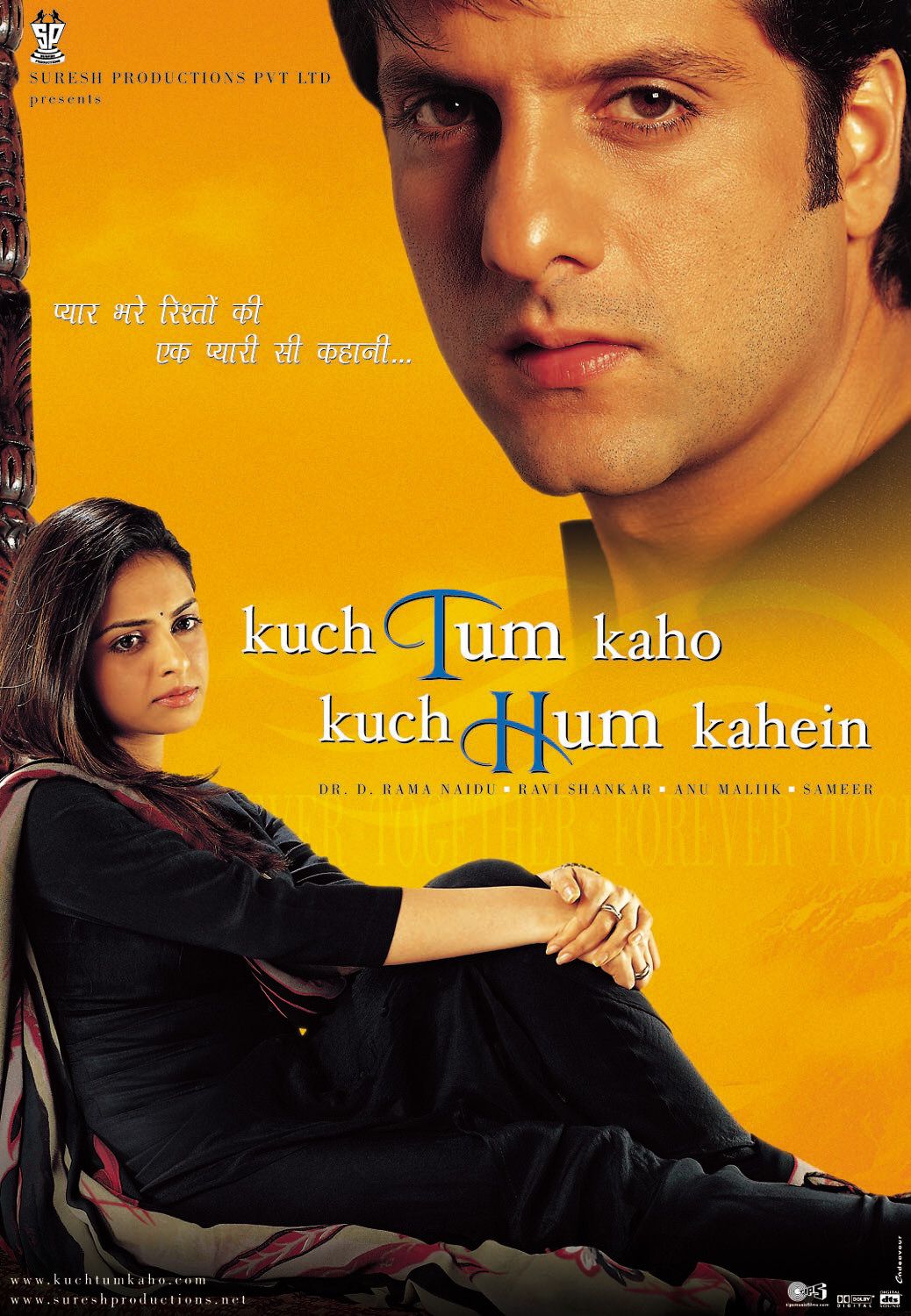 Extra Large Movie Poster Image for Kuch Tum Kaho Kuch Hum Kahein (#2 of 9)