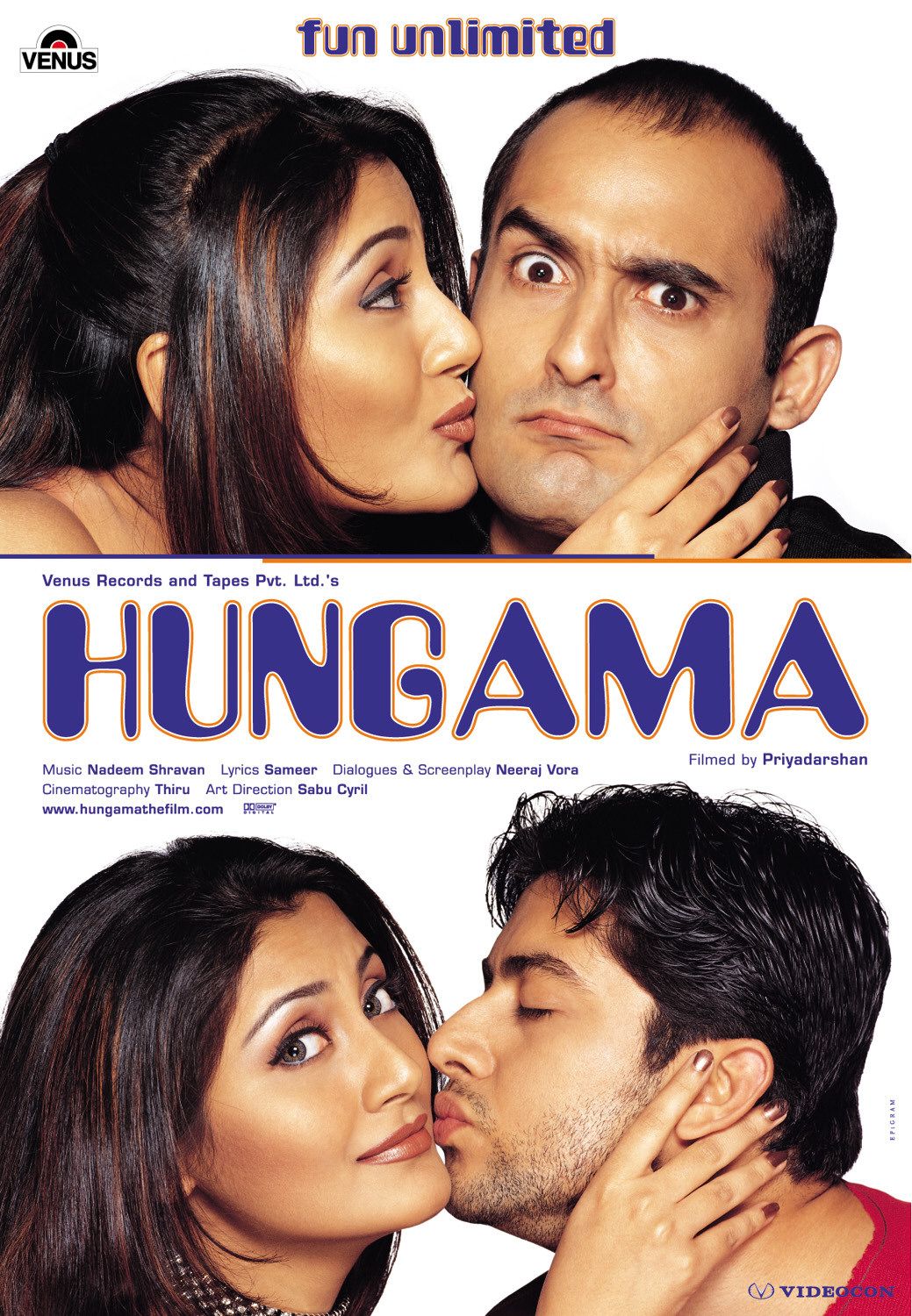 Extra Large Movie Poster Image for Hungama (#4 of 8)