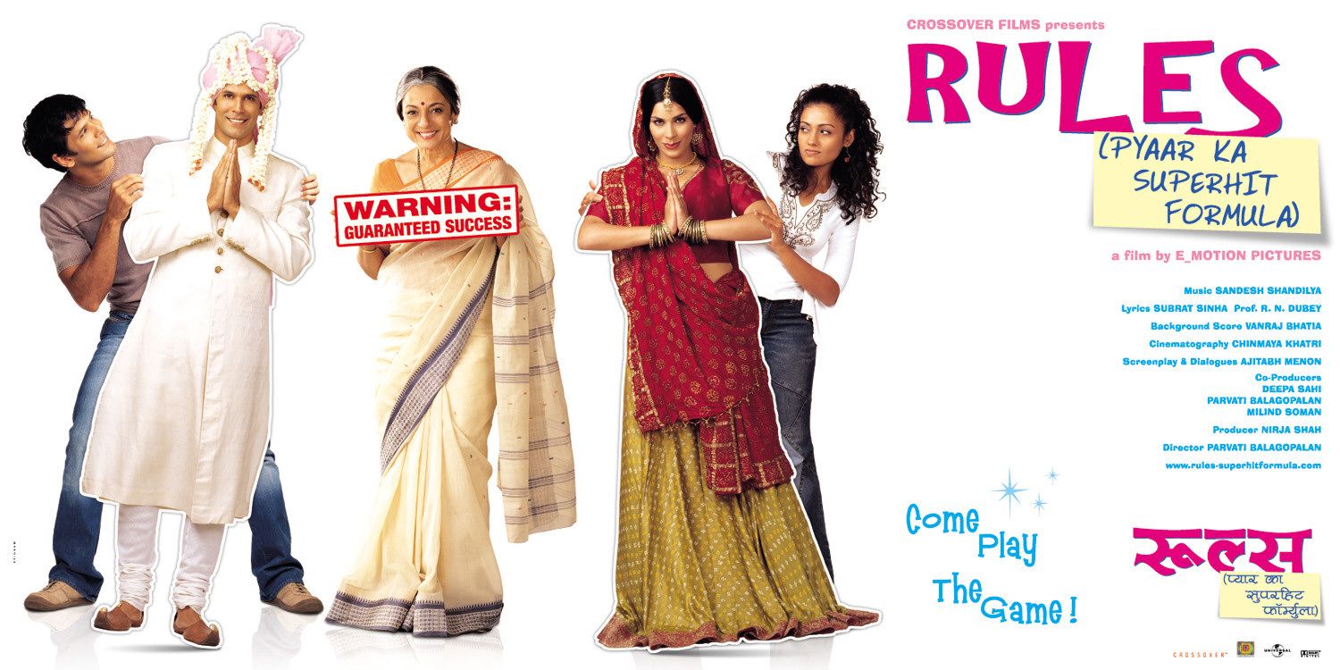 Extra Large Movie Poster Image for Rules: Pyaar Ka Superhit Formula (#5 of 5)