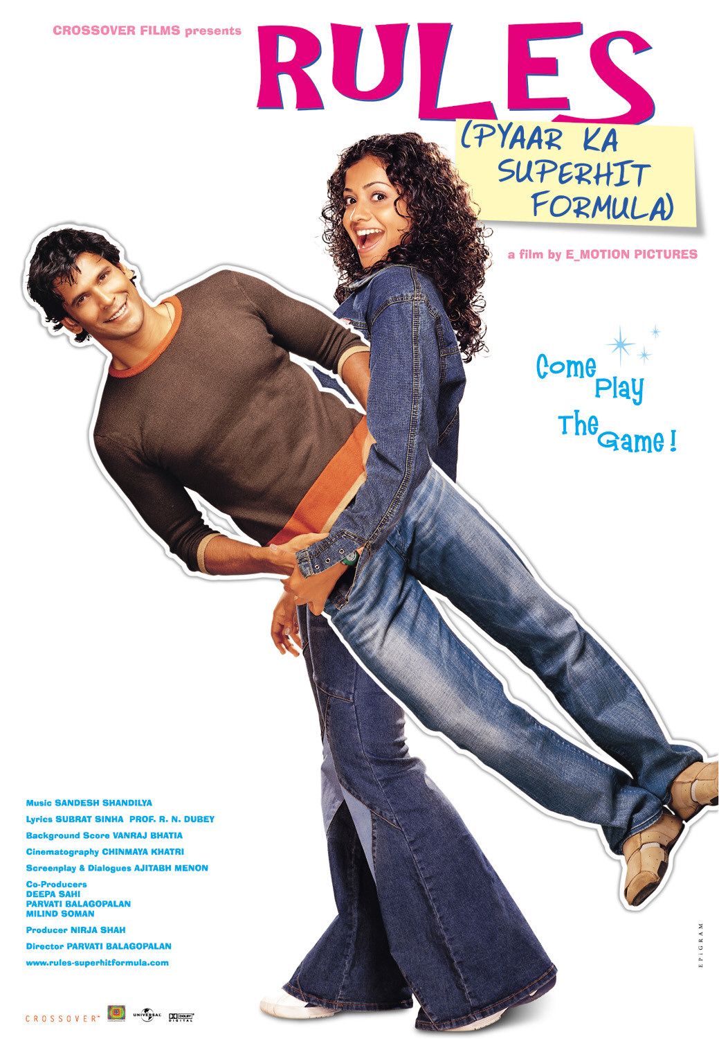 Extra Large Movie Poster Image for Rules: Pyaar Ka Superhit Formula (#1 of 5)