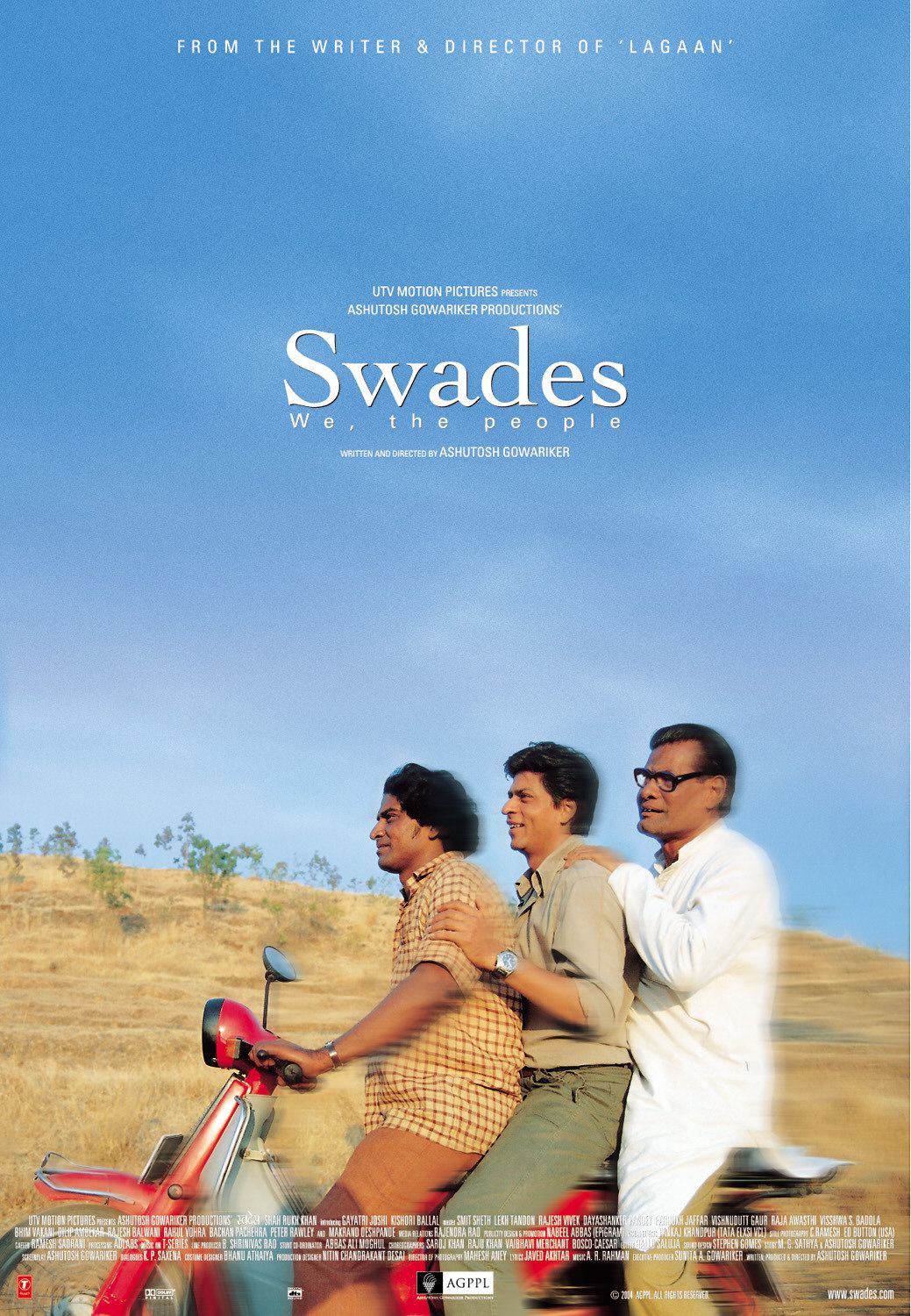 Extra Large Movie Poster Image for Swades (#2 of 7)
