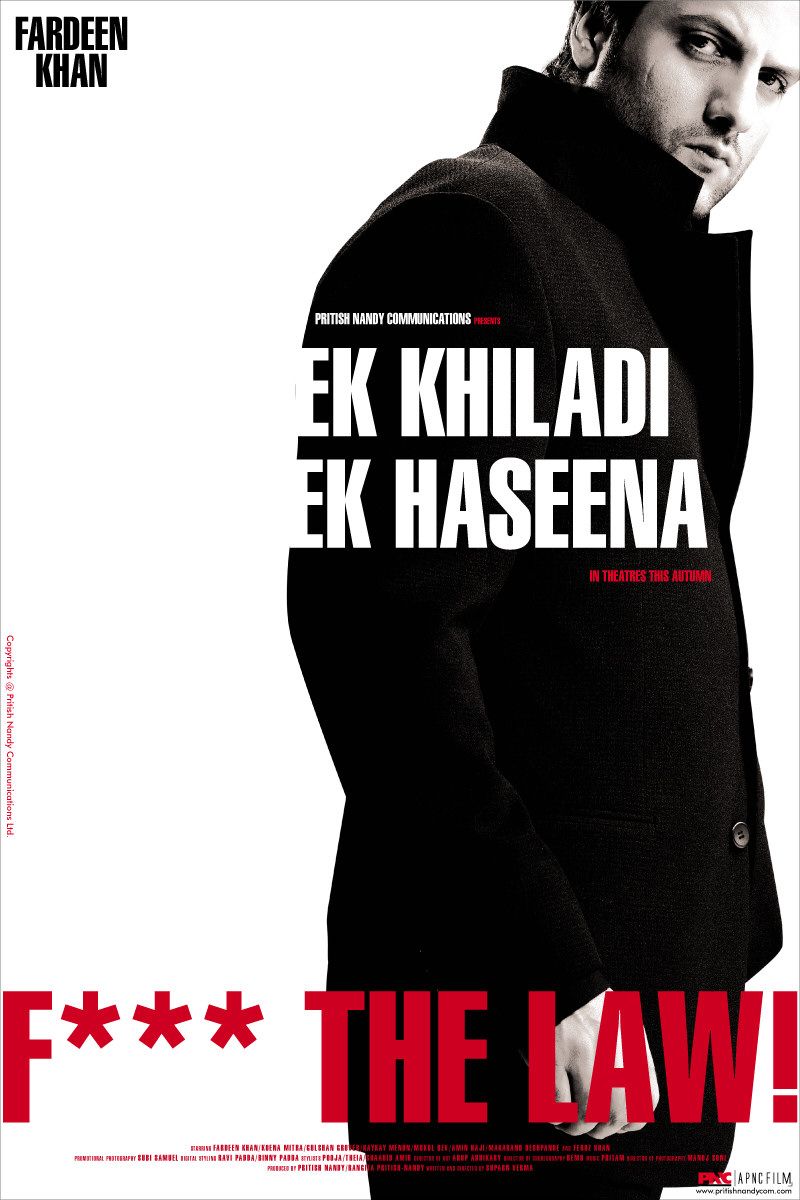 Extra Large Movie Poster Image for Ek Khiladi Ek Haseena (#8 of 10)
