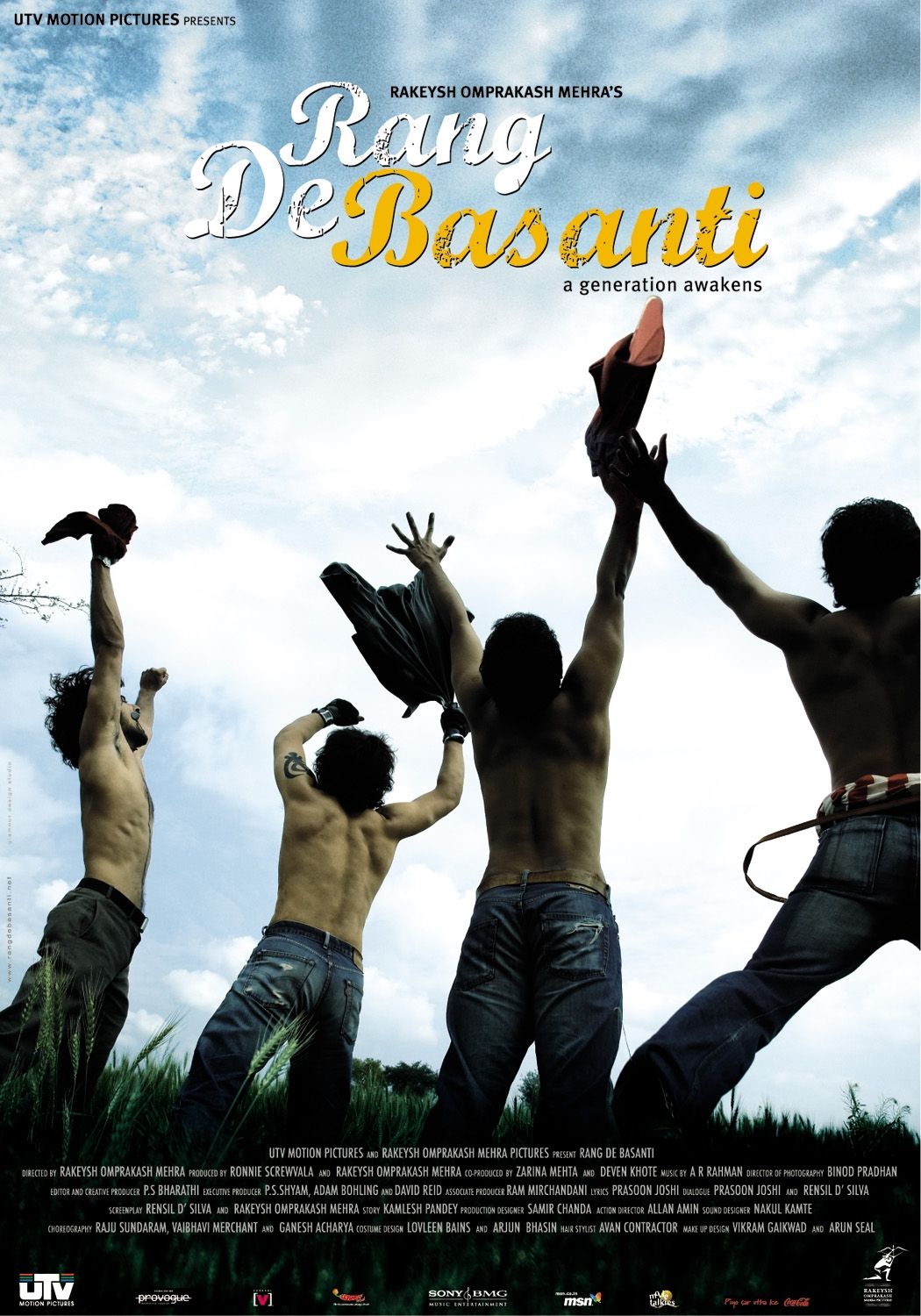 Extra Large Movie Poster Image for Rang De Basanti (#1 of 6)