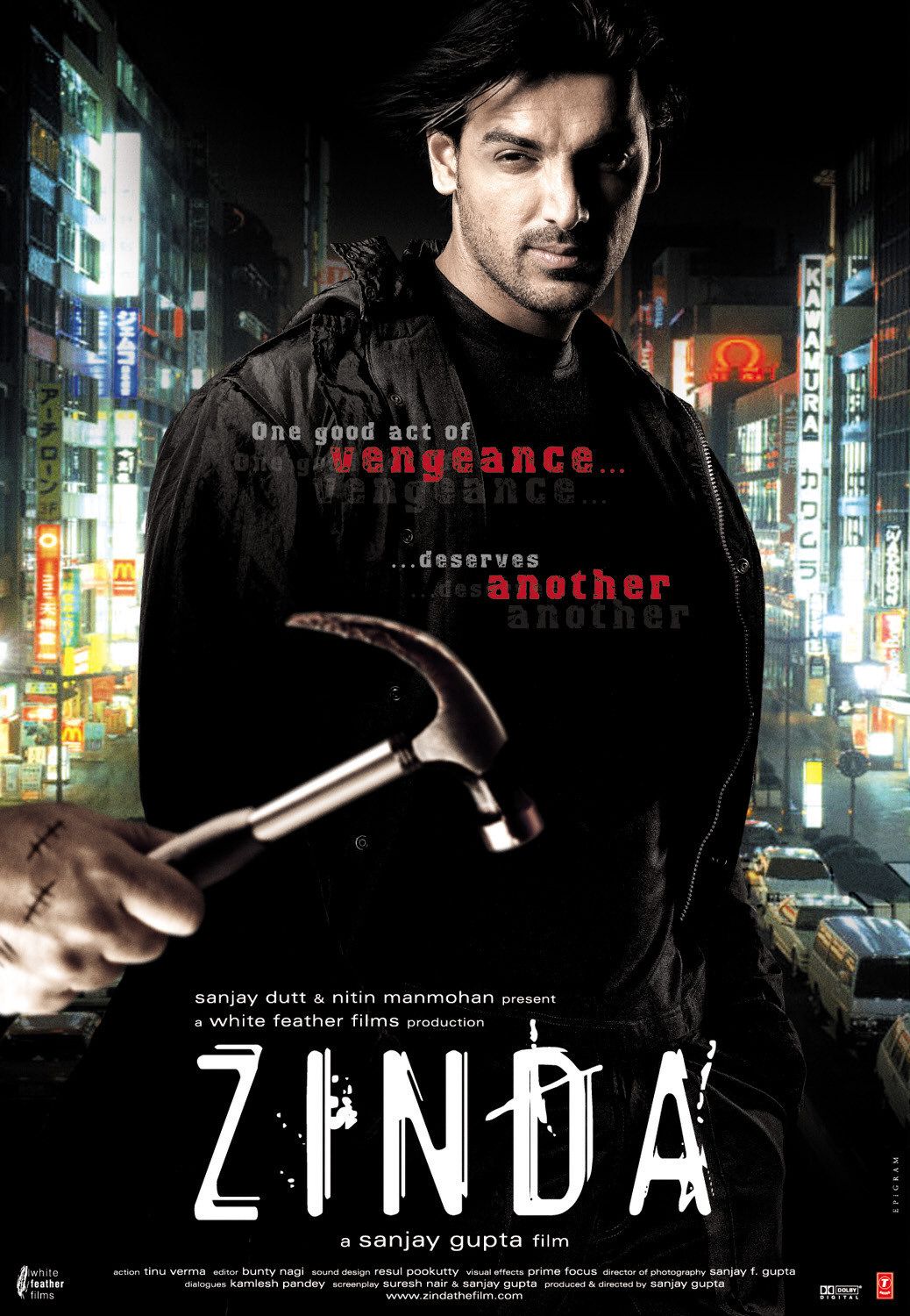 Extra Large Movie Poster Image for Zinda (#2 of 8)