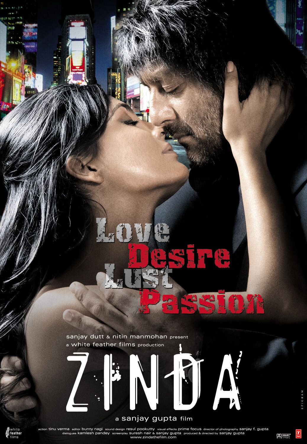 Extra Large Movie Poster Image for Zinda (#5 of 8)