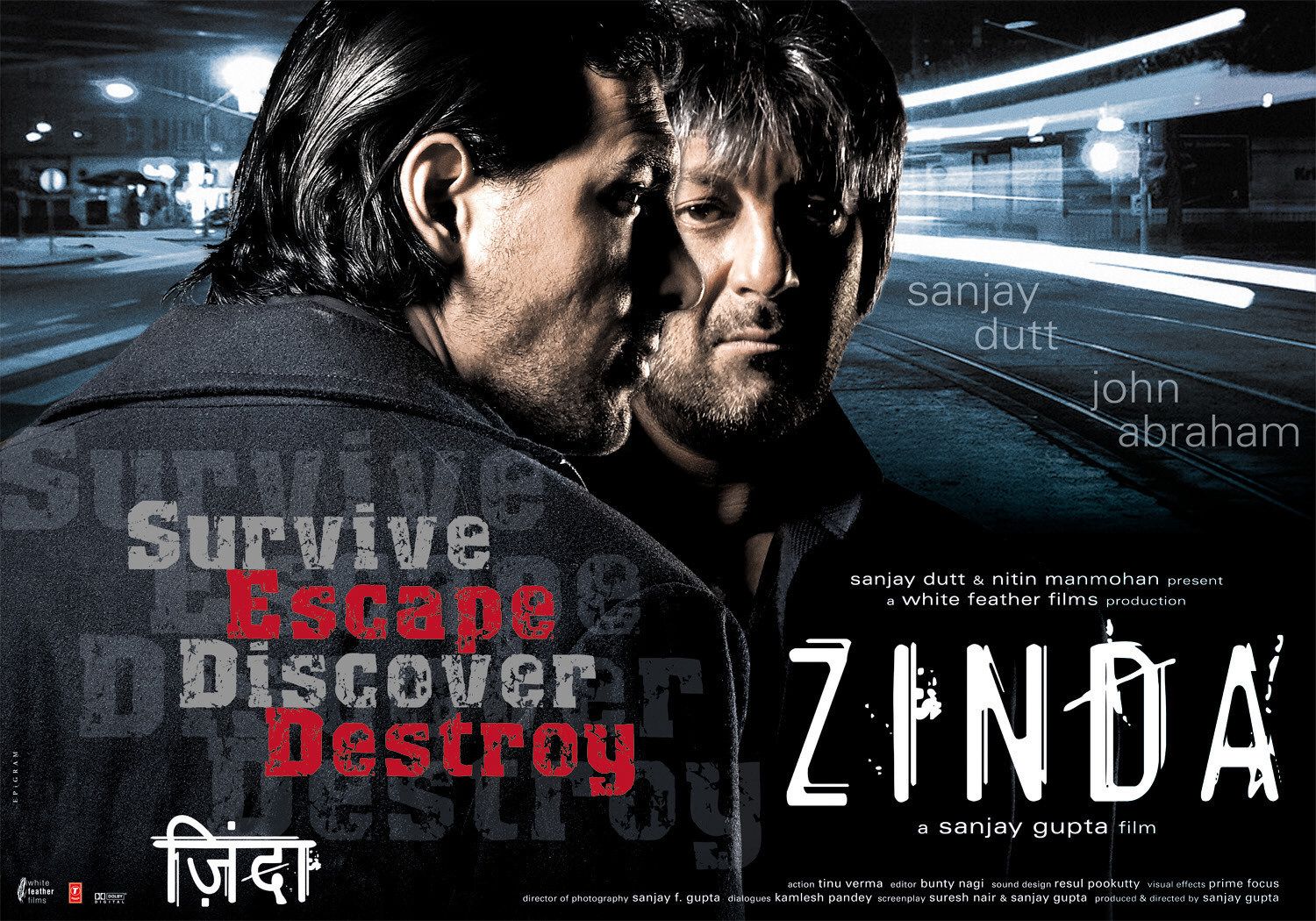 Extra Large Movie Poster Image for Zinda (#7 of 8)