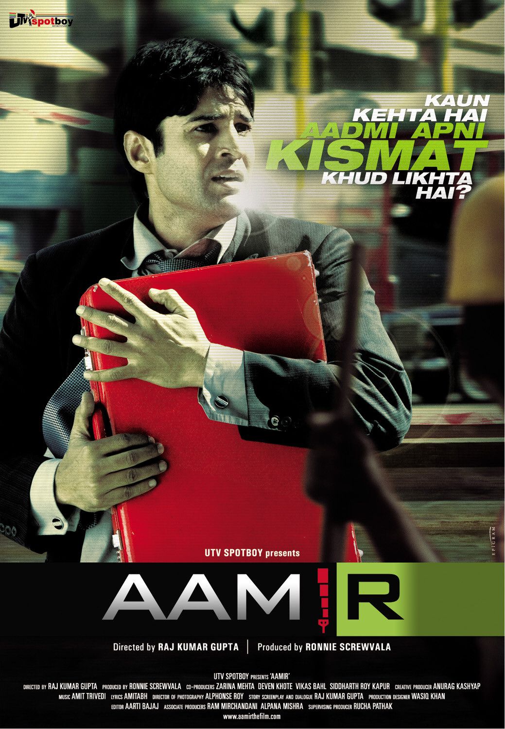 Extra Large Movie Poster Image for Aamir (#2 of 5)