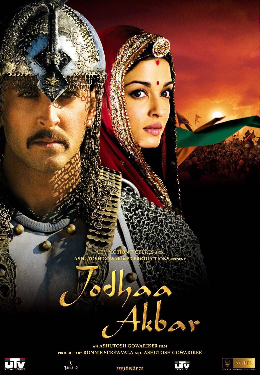 Extra Large Movie Poster Image for Jodhaa Akbar (#7 of 15)