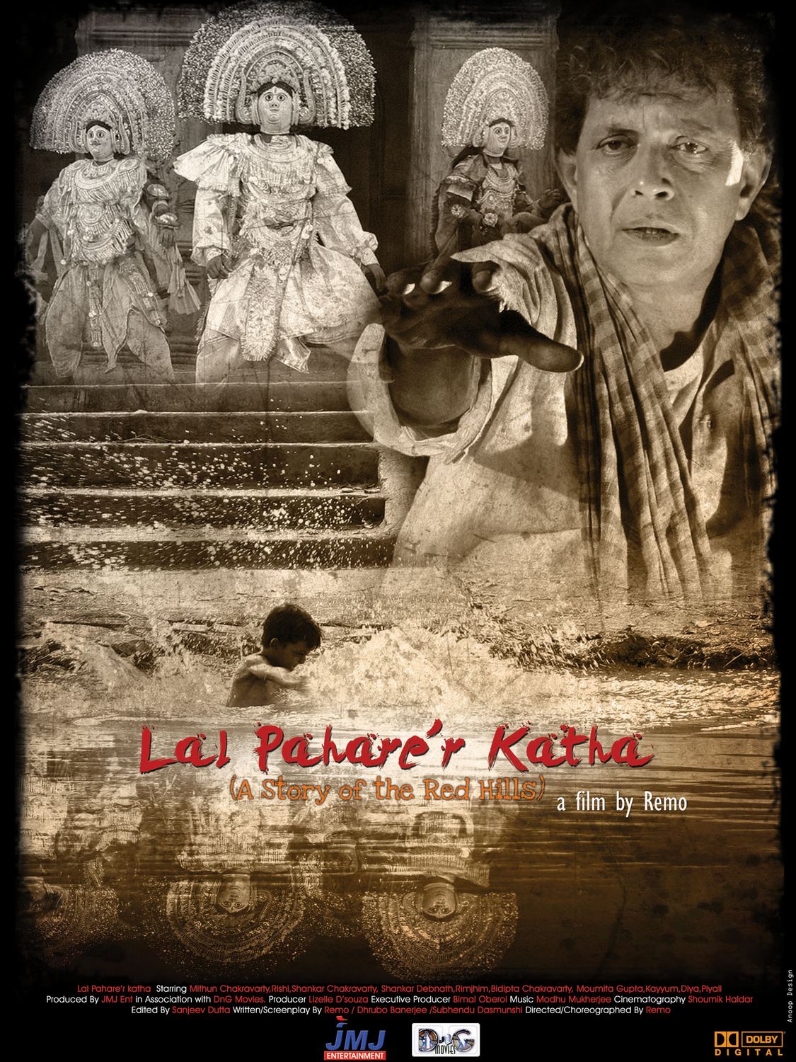 Extra Large Movie Poster Image for Lal Pahare'r Katha (#2 of 4)