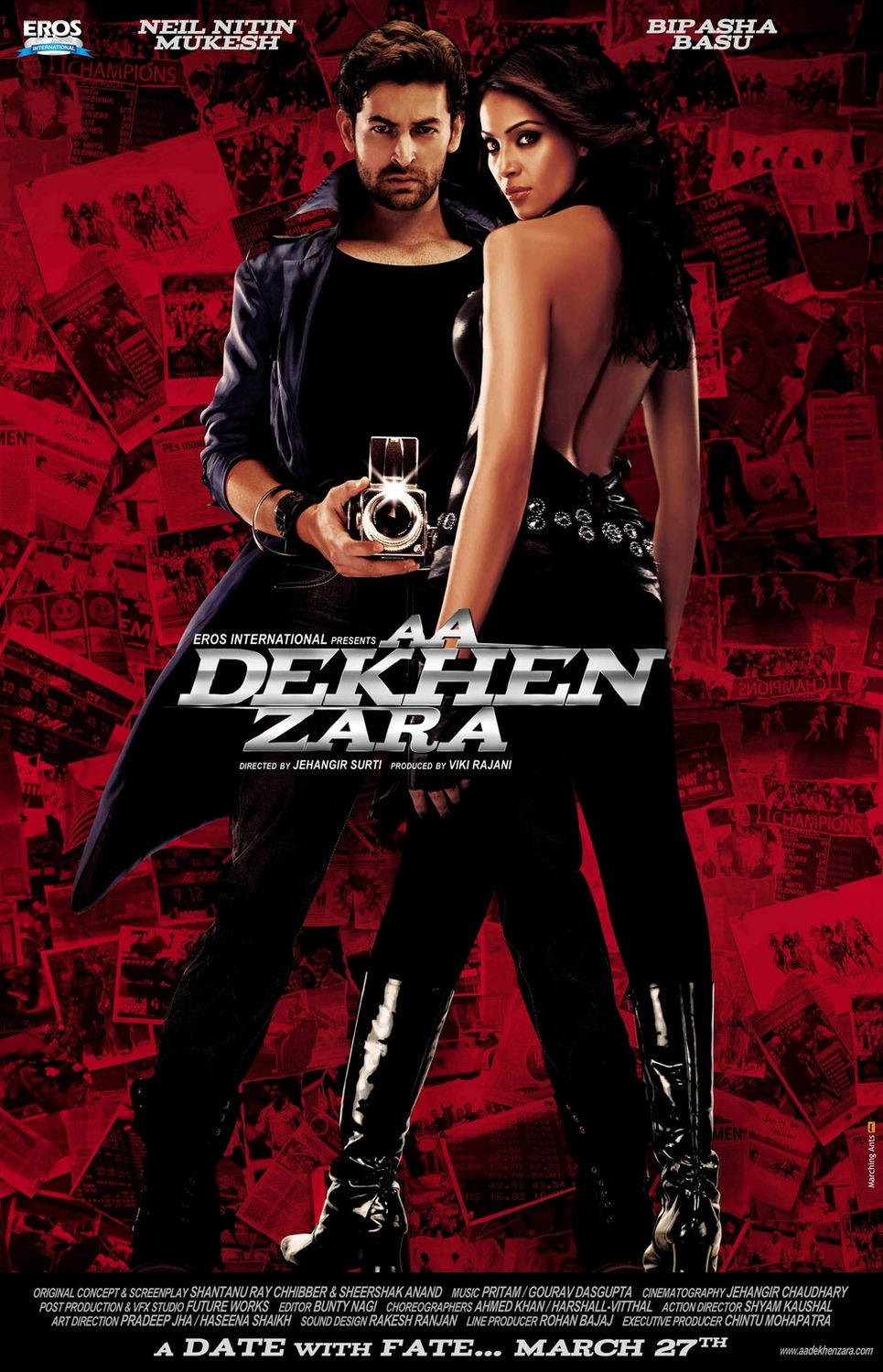Extra Large Movie Poster Image for Aa Dekhen Zara (#1 of 4)
