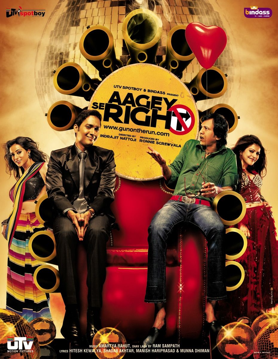 Extra Large Movie Poster Image for Aagey Se Right (#1 of 6)