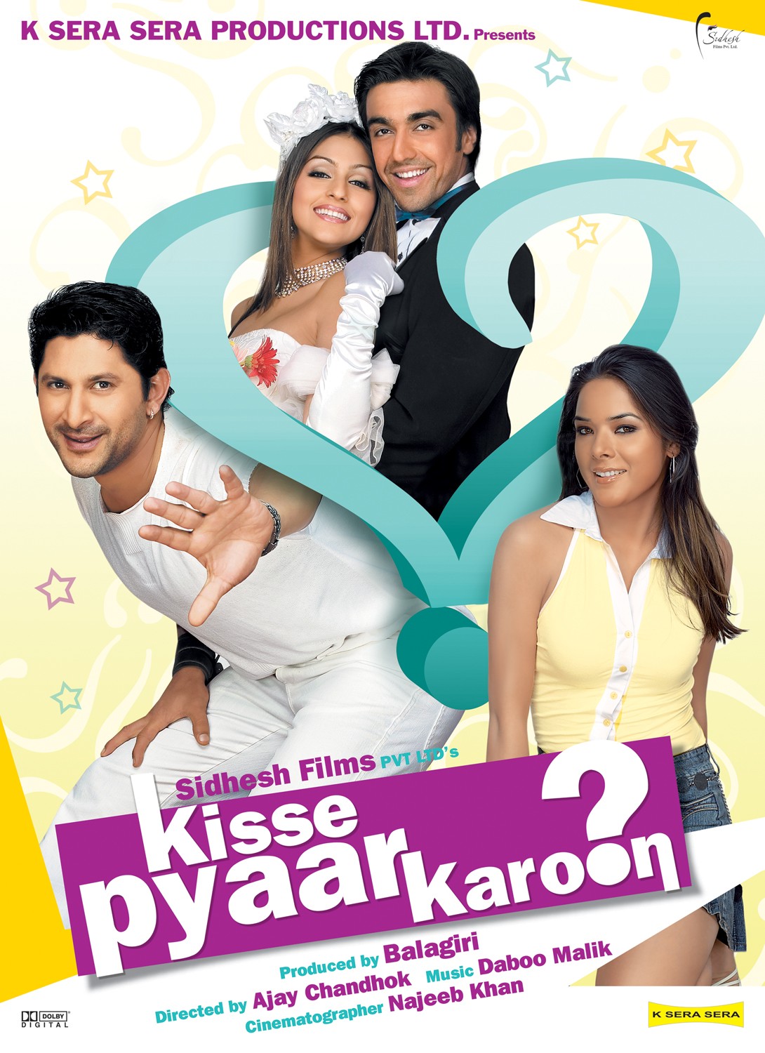 Extra Large Movie Poster Image for Kisse Pyaar Karoon 