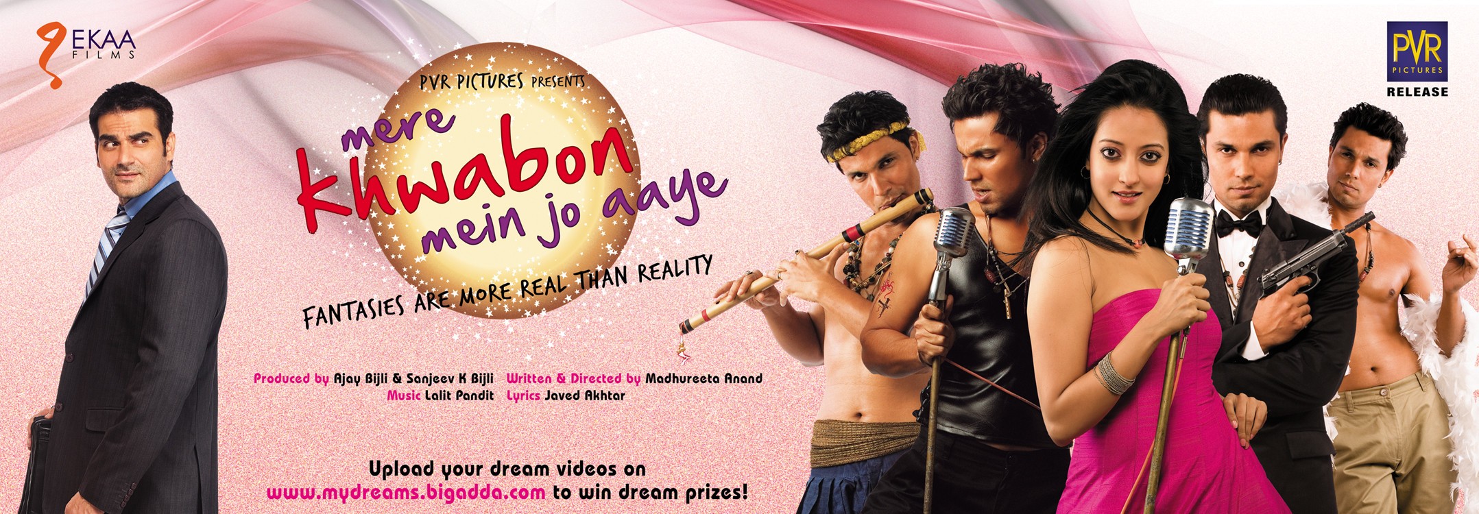 Mega Sized Movie Poster Image for Mere Khwabon Mein Jo Aaye (#3 of 3)