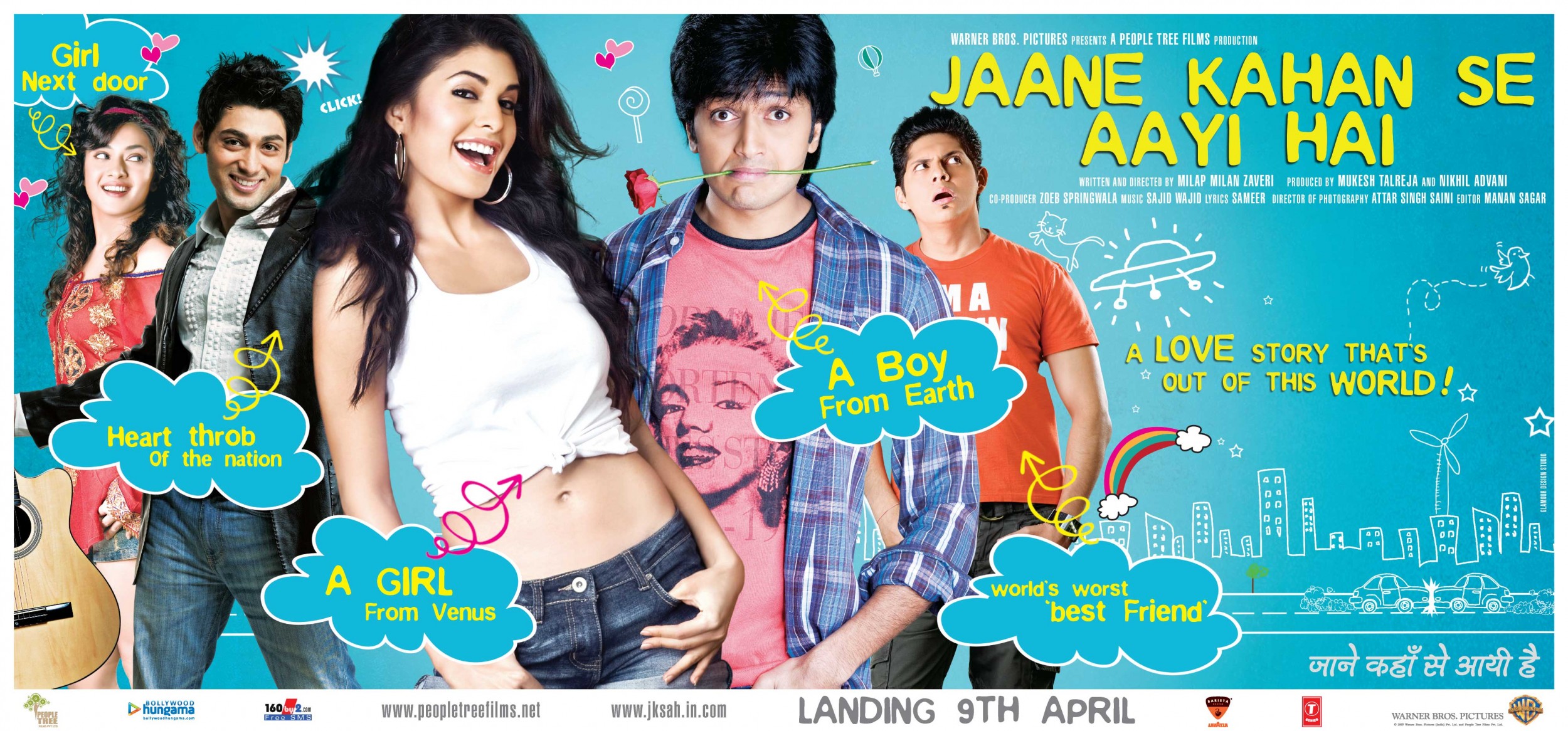 Mega Sized Movie Poster Image for Jaane Kahan Se Aayi Hai (#5 of 5)