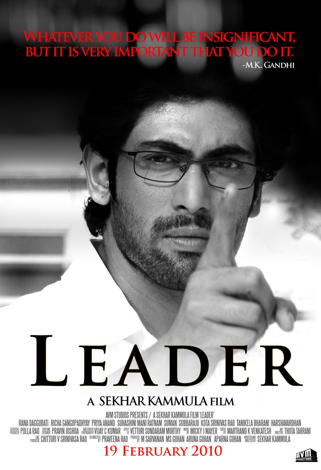 Extra Large Movie Poster Image for Leader (#5 of 5)