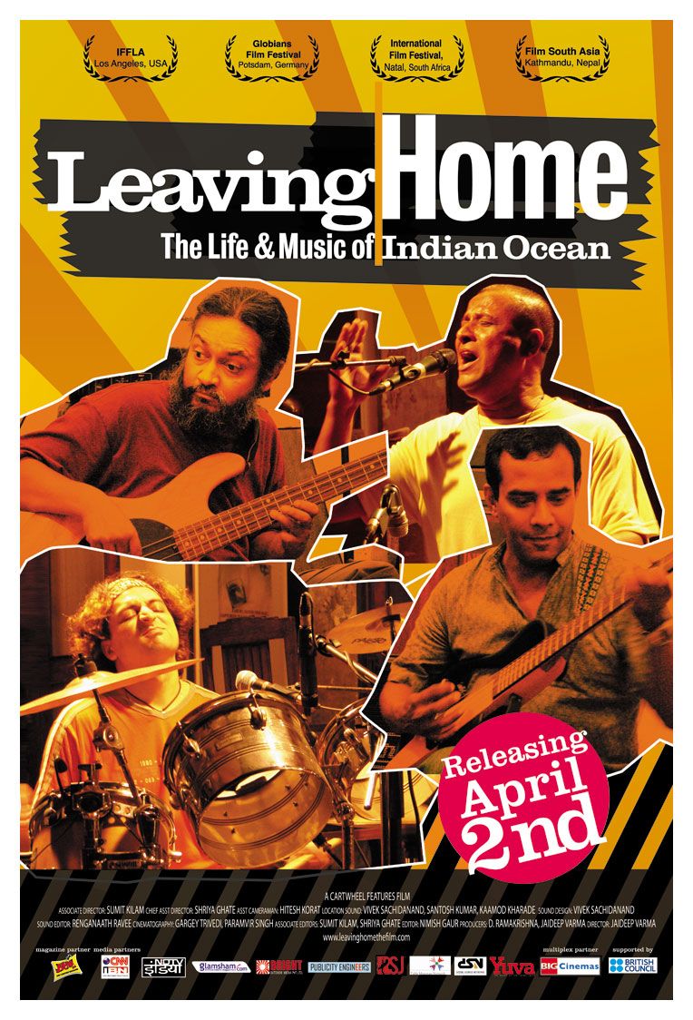 Extra Large Movie Poster Image for Leaving Home: The Life and Music of Indian Ocean 