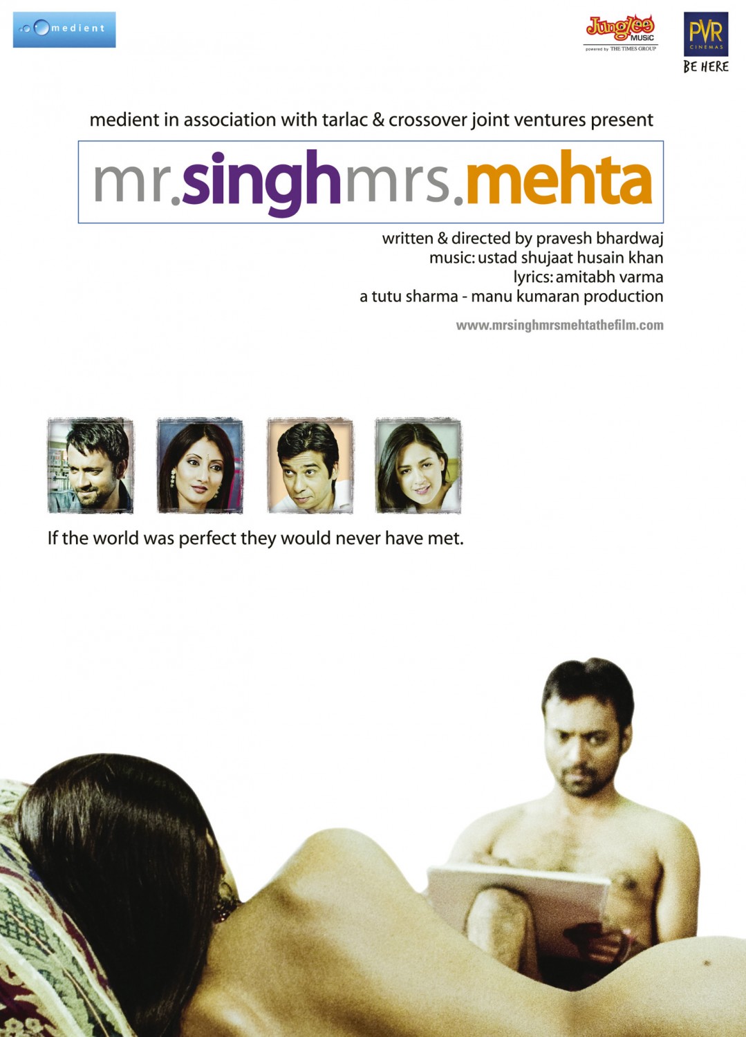 Extra Large Movie Poster Image for Mr. Singh/Mrs. Mehta 