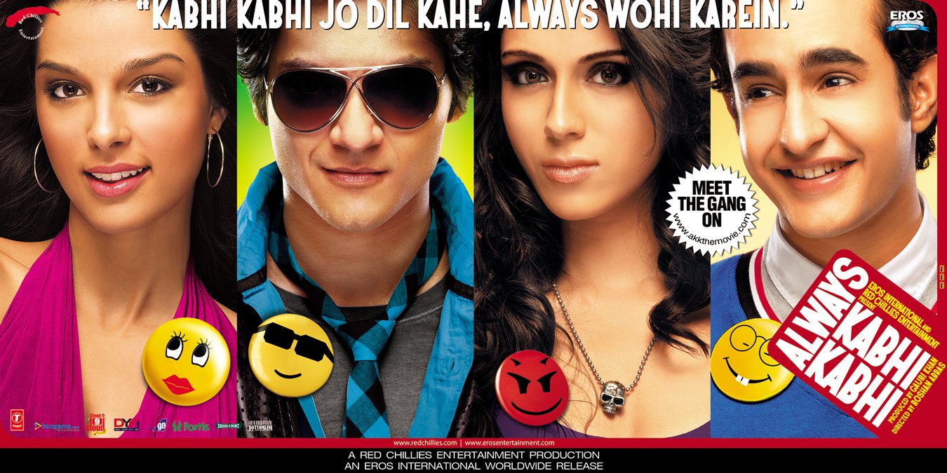 Extra Large Movie Poster Image for Always Kabhi Kabhi (#3 of 6)