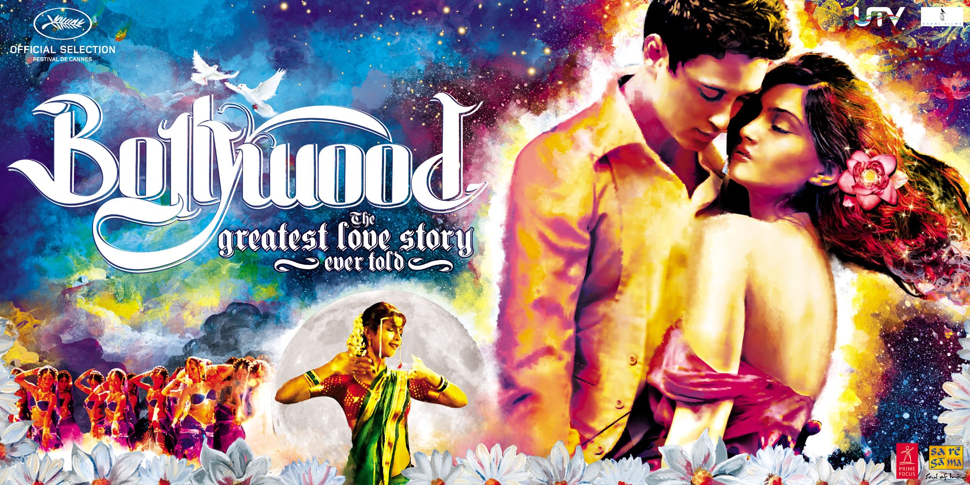 Mega Sized Movie Poster Image for Bollywood: The Greatest Love Story Ever Told 
