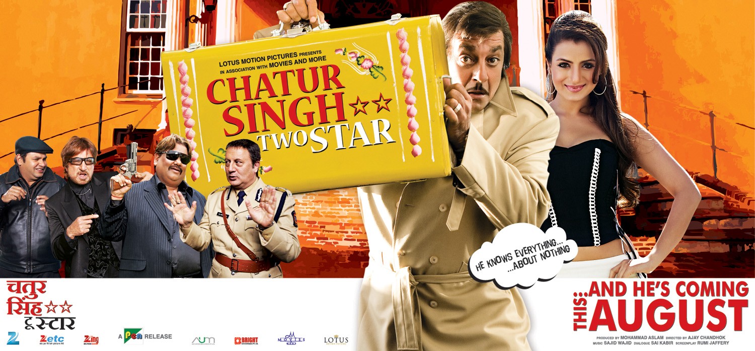 Extra Large Movie Poster Image for Chatur Singh Two Star (#3 of 3)