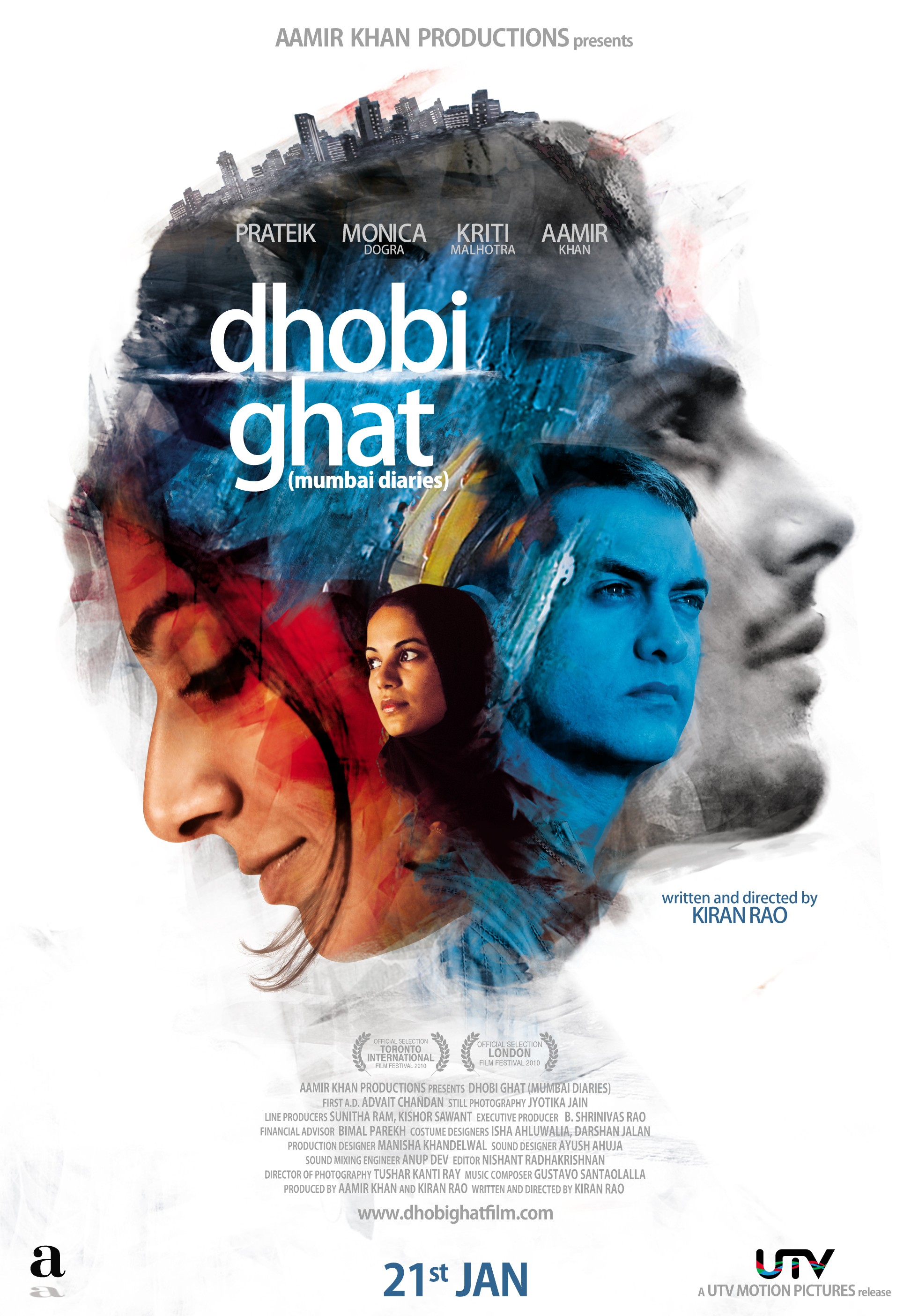 Mega Sized Movie Poster Image for Dhobi Ghat (#1 of 3)
