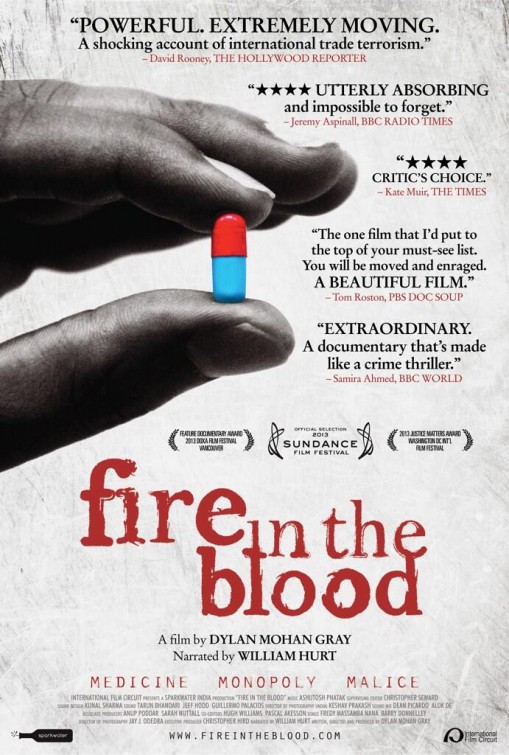 Fire in the Blood Movie Poster