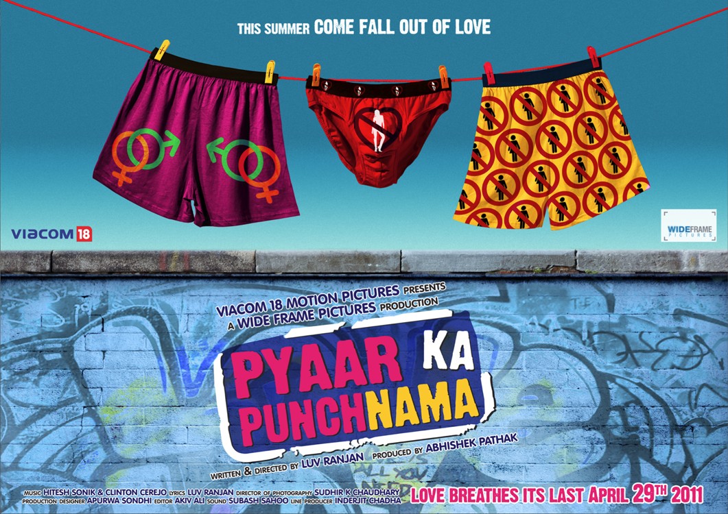 Extra Large Movie Poster Image for Pyaar Ka Punchnama (#3 of 3)